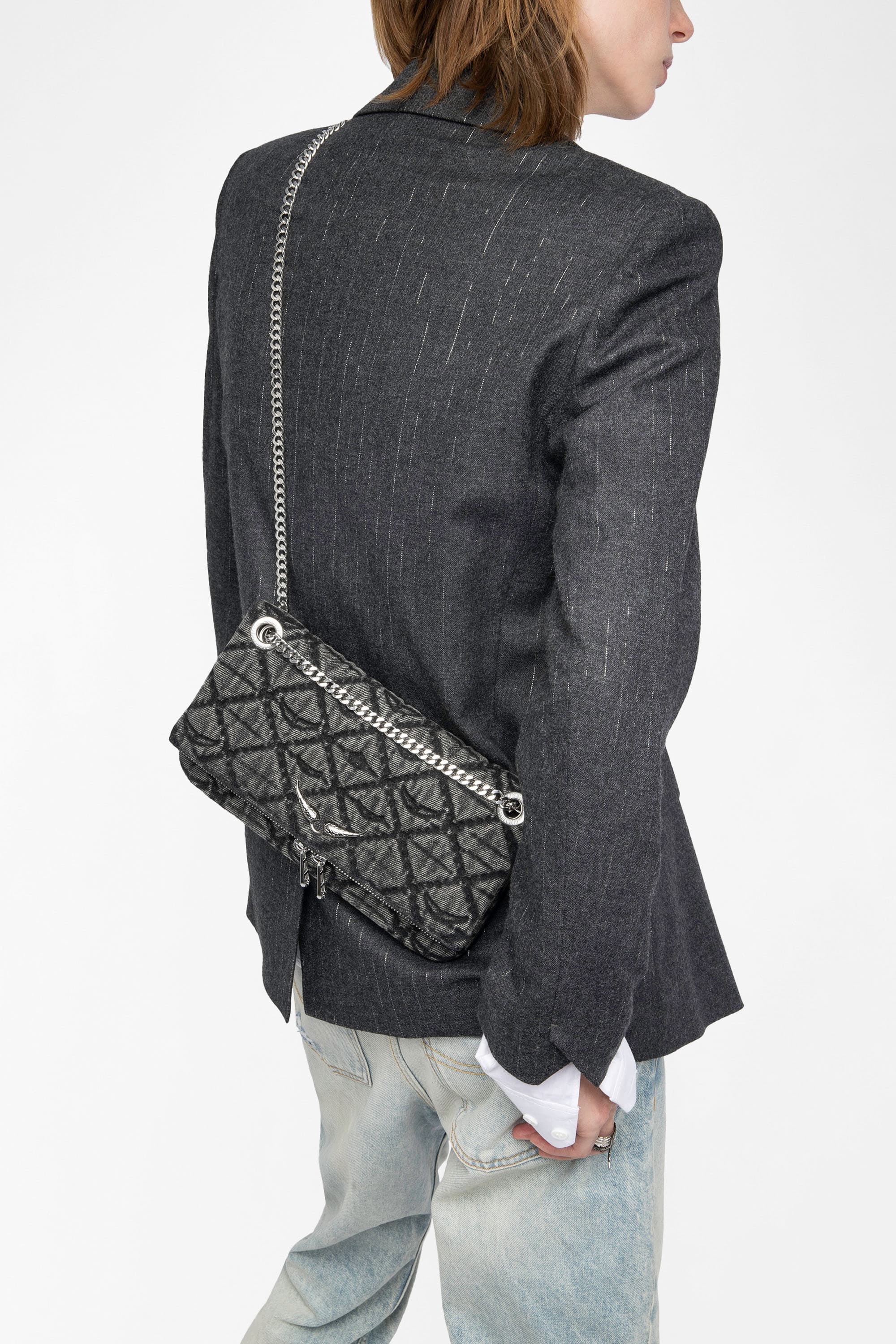 Rock Monogram Denim Bag