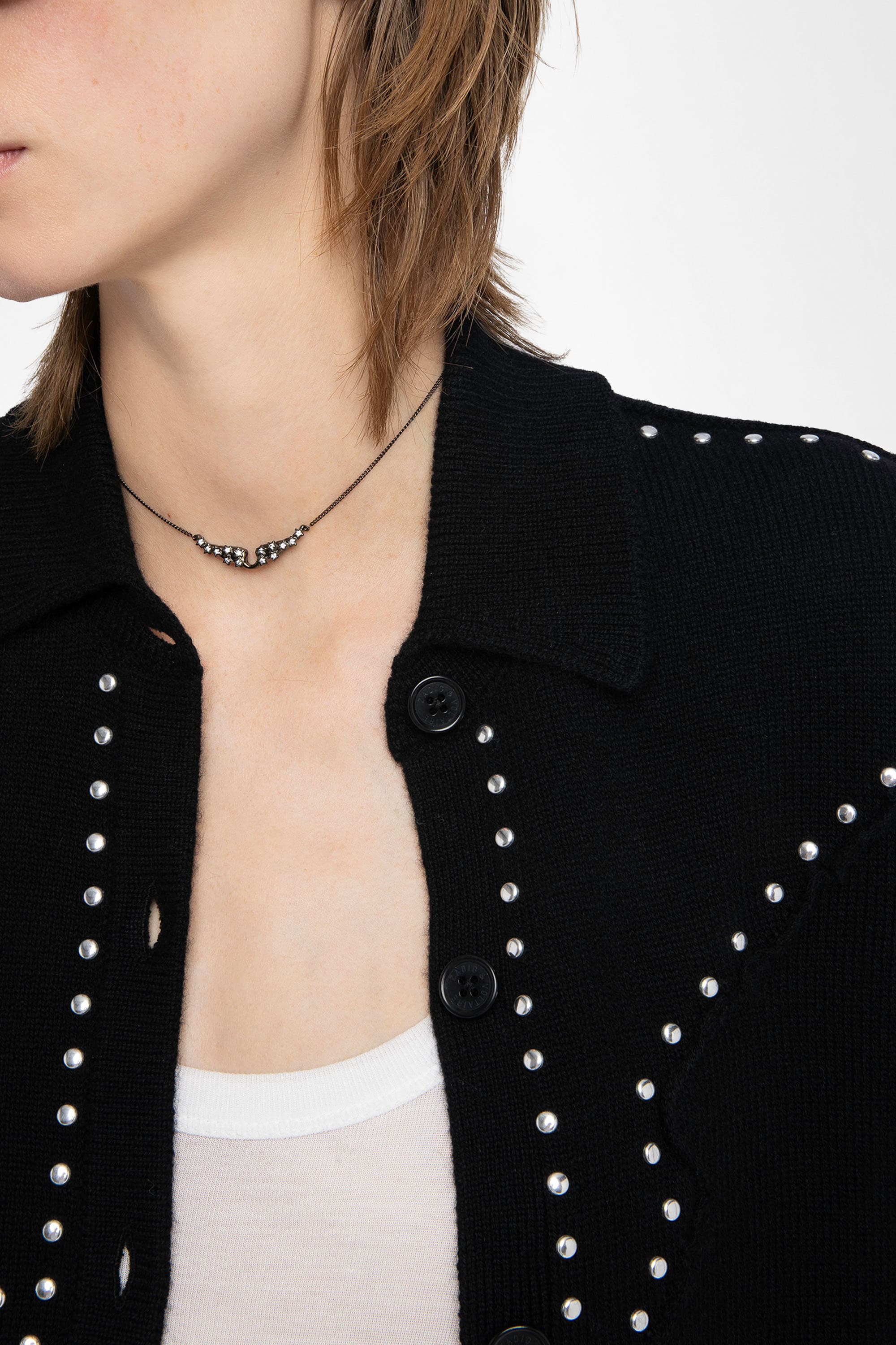 Adany Studs Cardigan