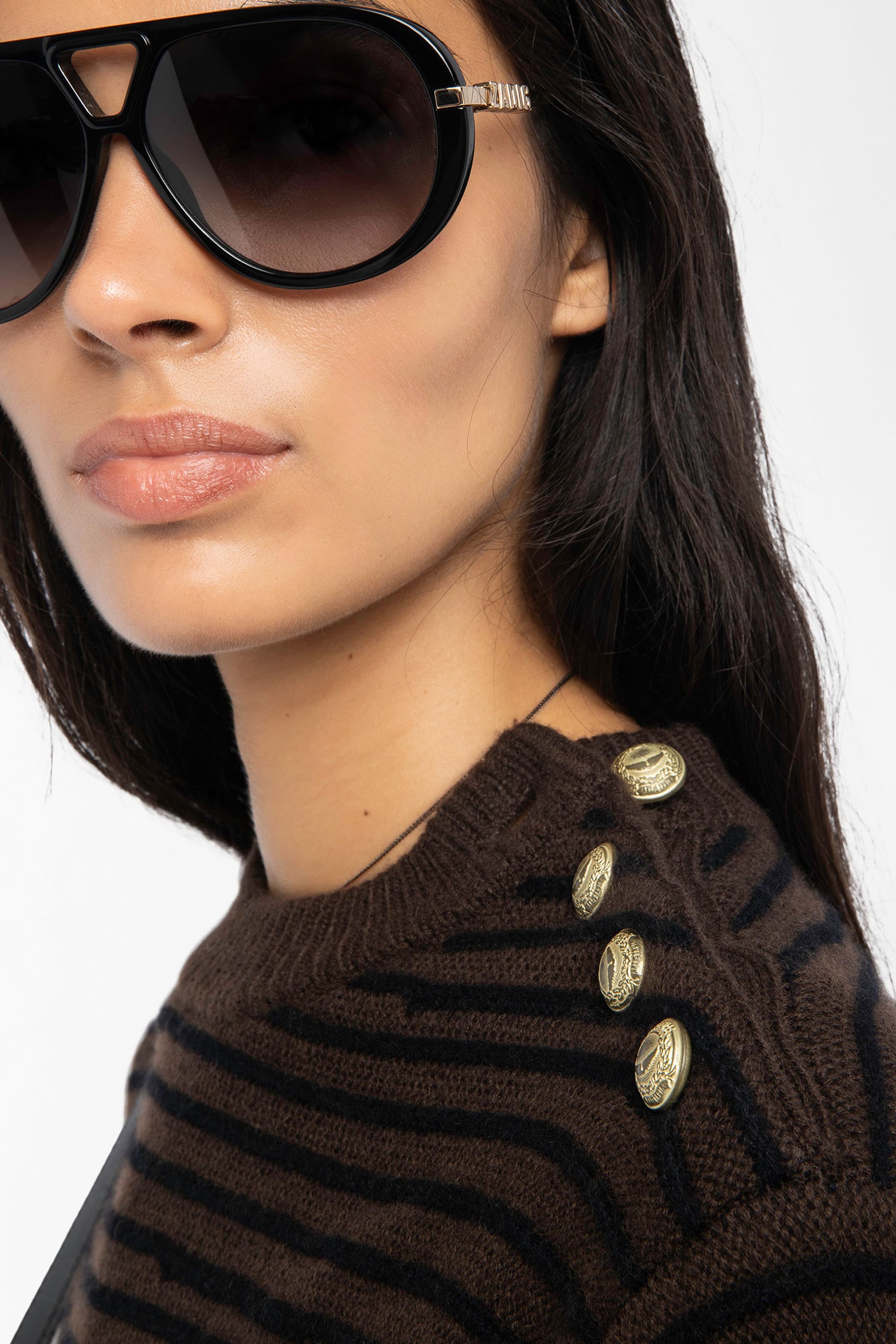 Spiky Stripe Sweater
