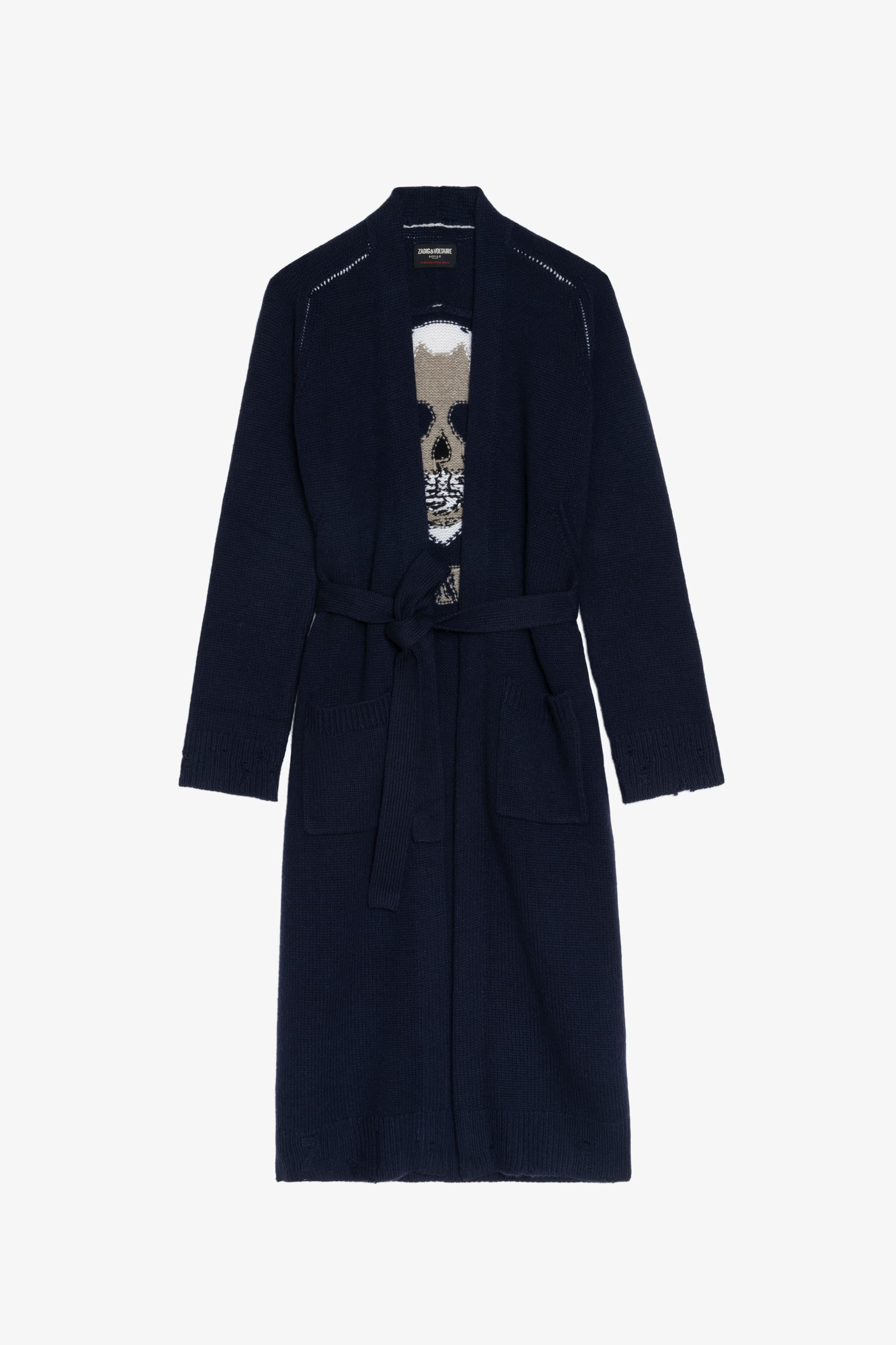 Salonny Skull Long Cardigan