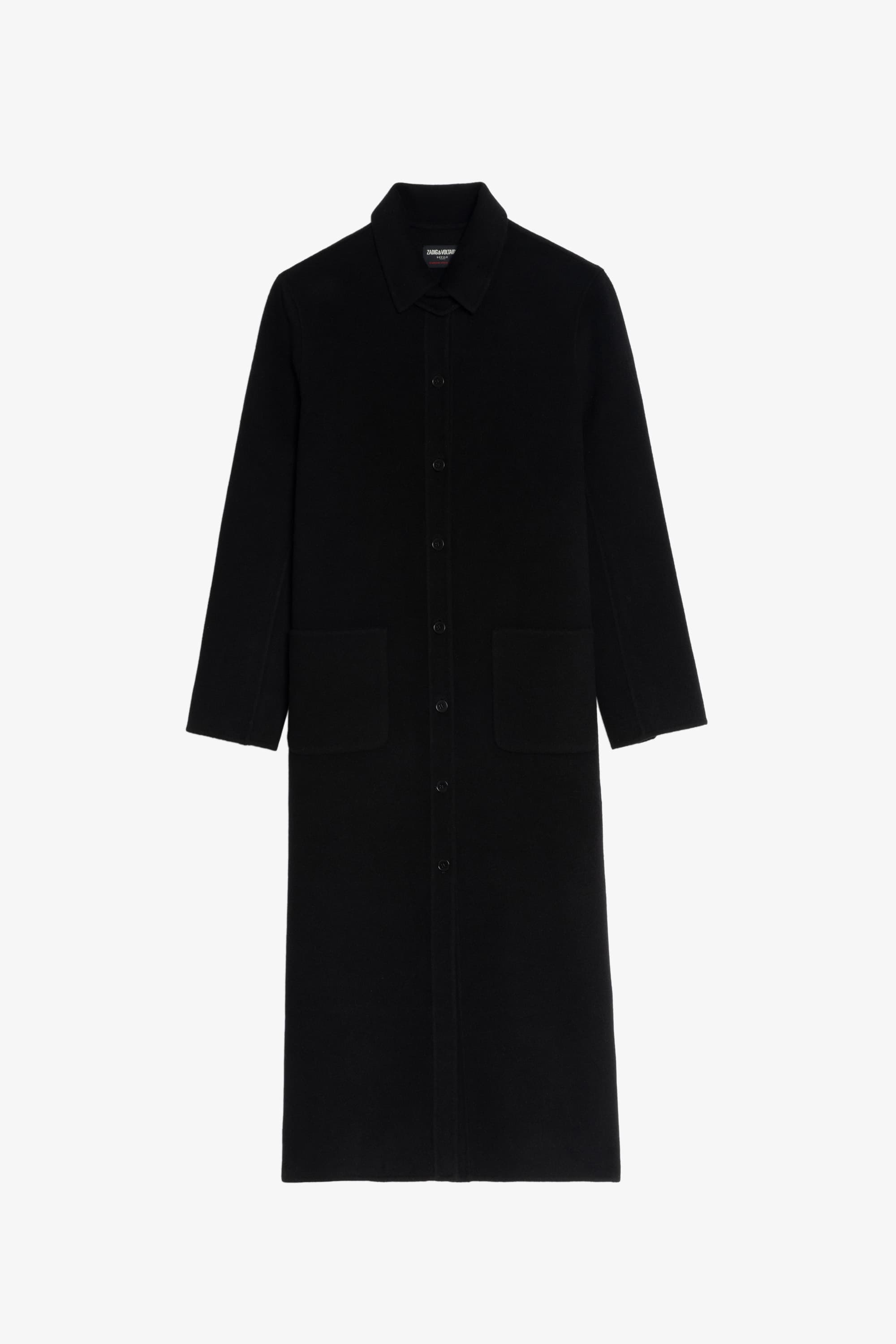 Micro Wool Coat