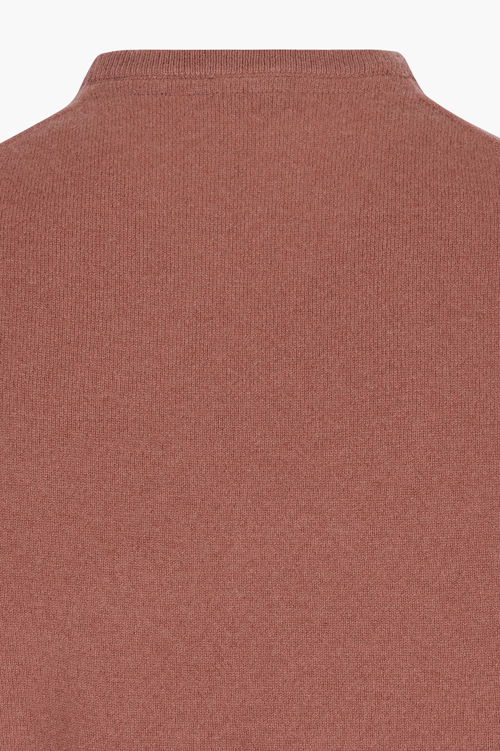 캐시미어 크루넥 다크핑크 긴소매 니트