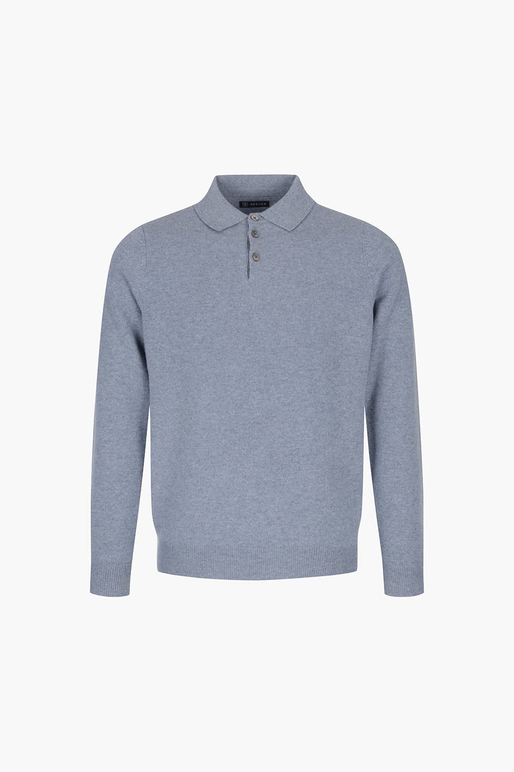 캐시미어 폴로 긴소매 니트 5F702AURORABLUE