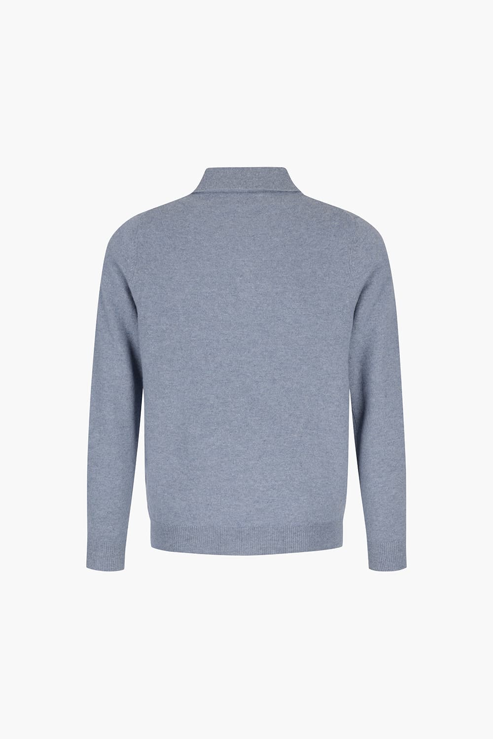 캐시미어 폴로 긴소매 니트 5F702AURORABLUE