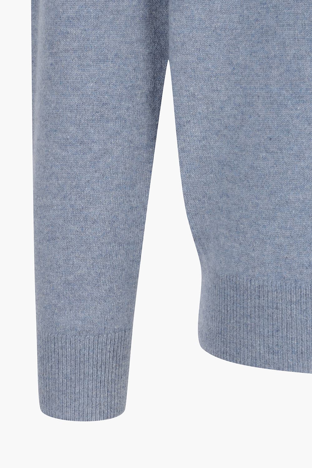 캐시미어 폴로 긴소매 니트 5F702AURORABLUE