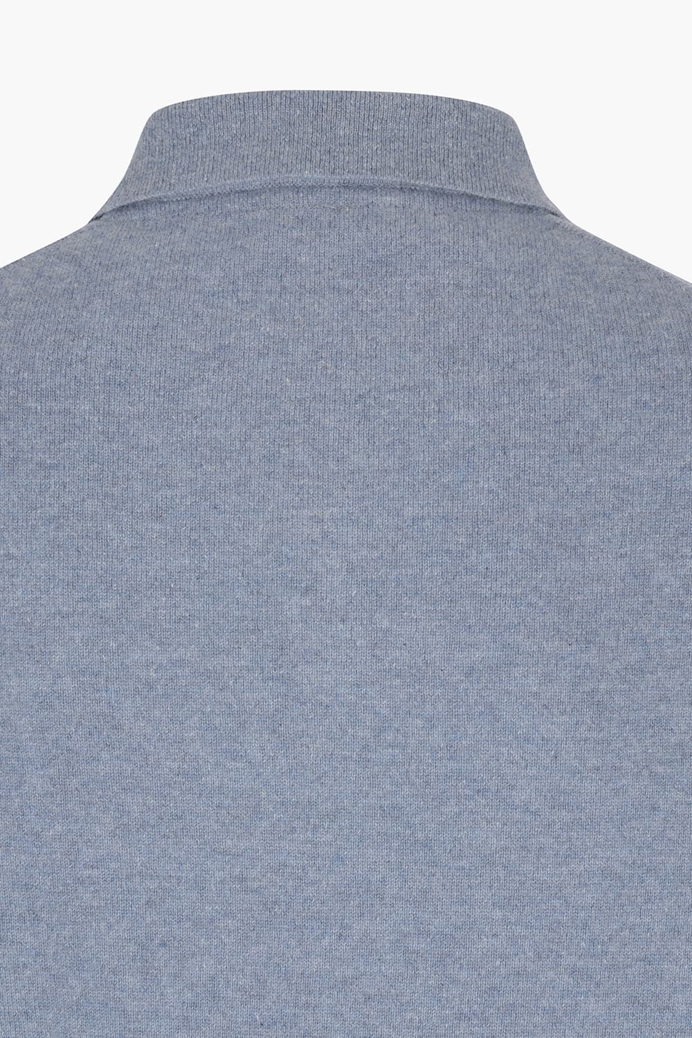 캐시미어 폴로 긴소매 니트 5F702AURORABLUE