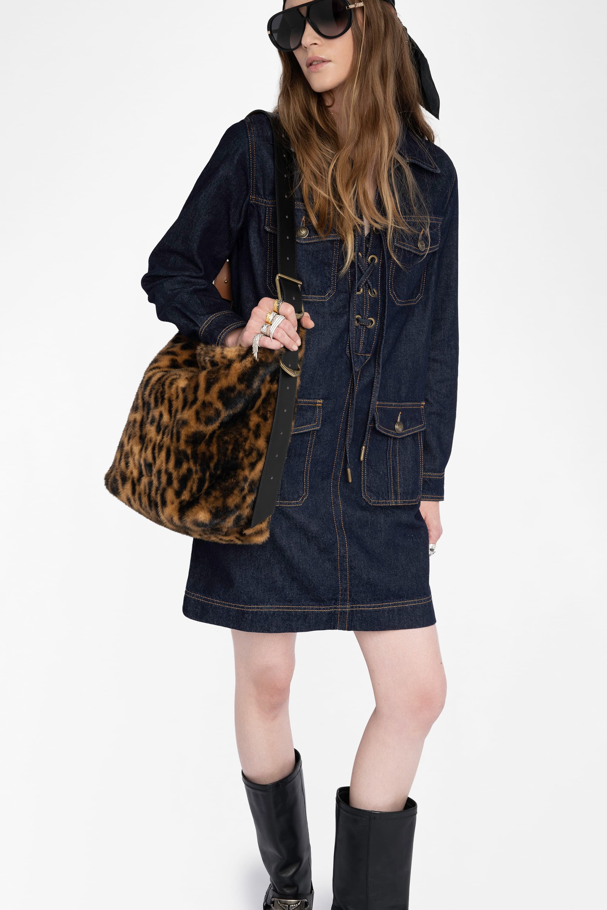 Remacha Denim Dress