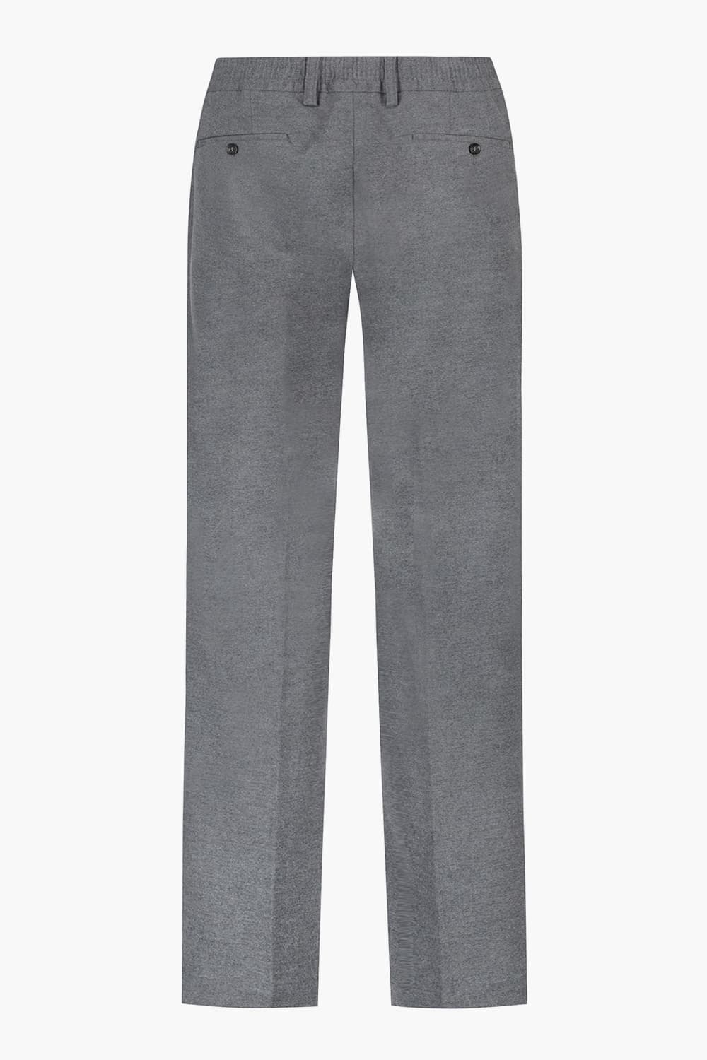 코튼 핀턱 스트레이트 그레이 팬츠