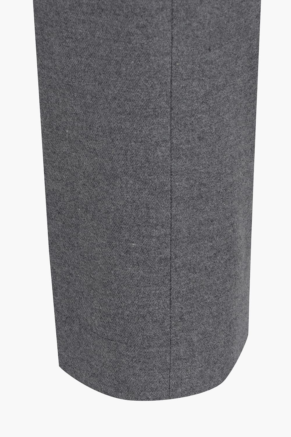 코튼 핀턱 스트레이트 그레이 팬츠