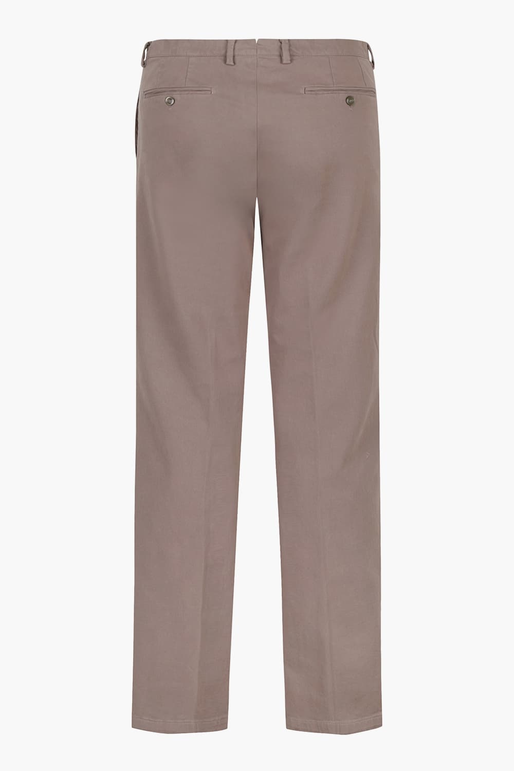 코튼 가먼트다잉 슬림 브라운 팬츠