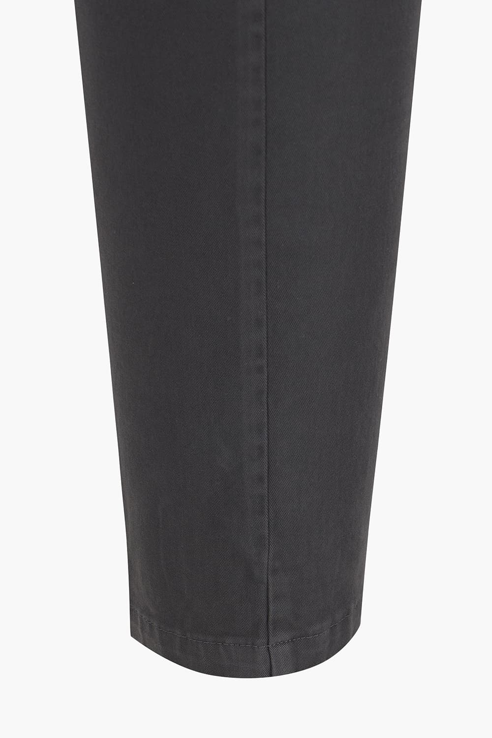코튼 가먼트다잉 슬림 차콜그레이 팬츠