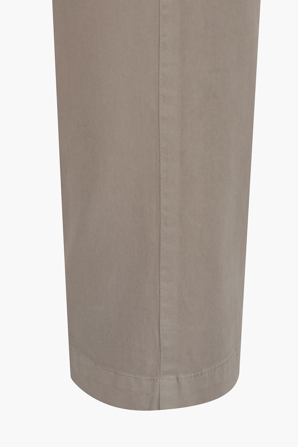 코튼 가먼트다잉 스트레이트 라이트브라운 캐주얼 팬츠