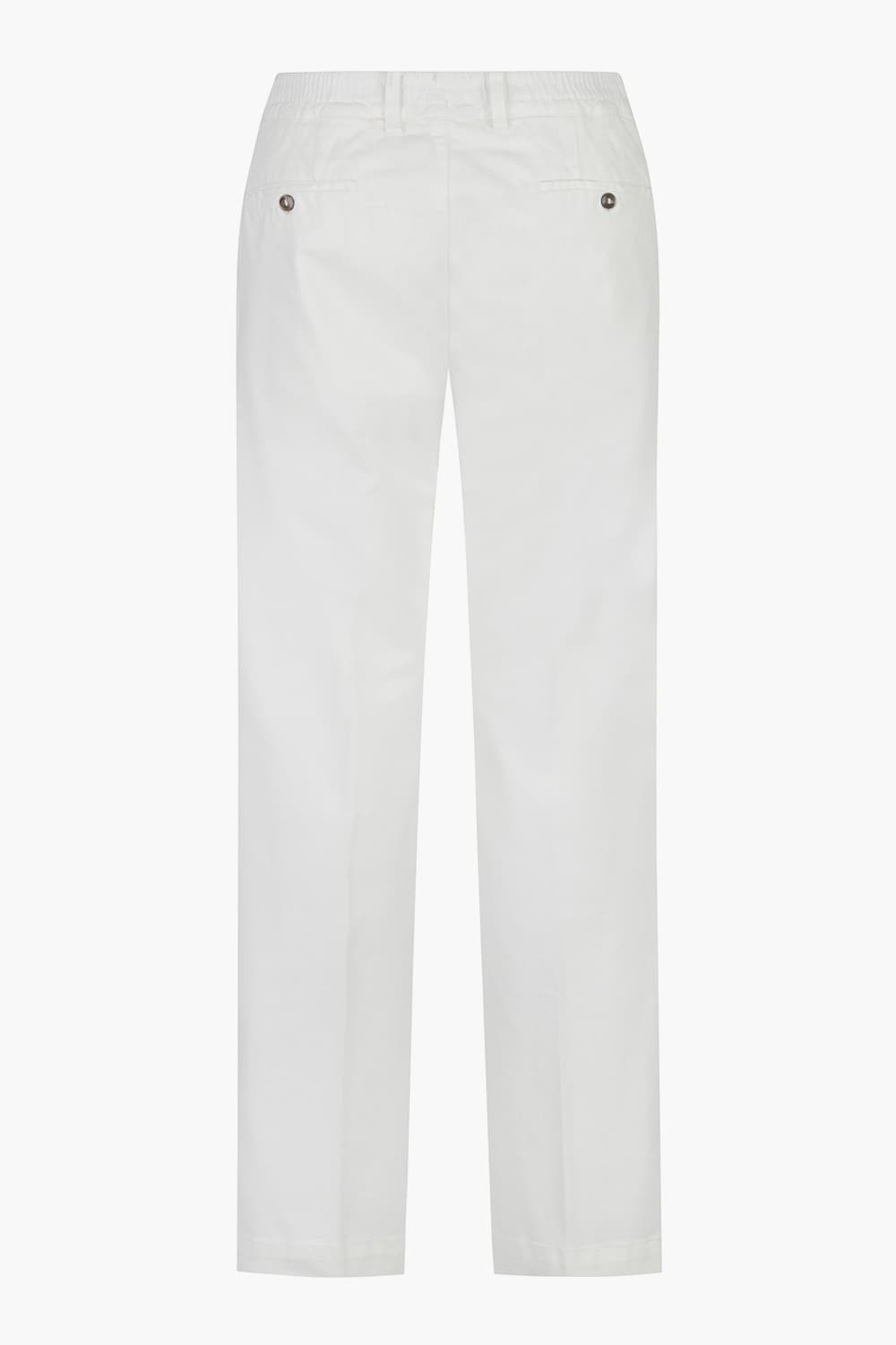 코튼 가먼트다잉 스트레이트 화이트 캐주얼 팬츠