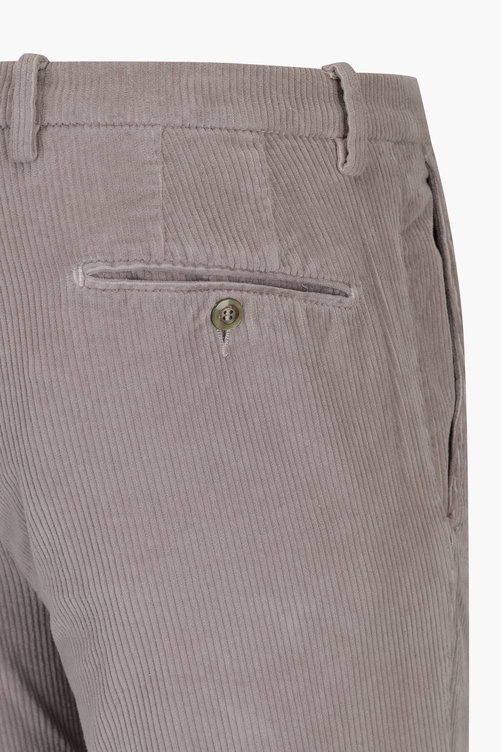 코튼 코듀로이 스트레이트 라이트그레이 팬츠