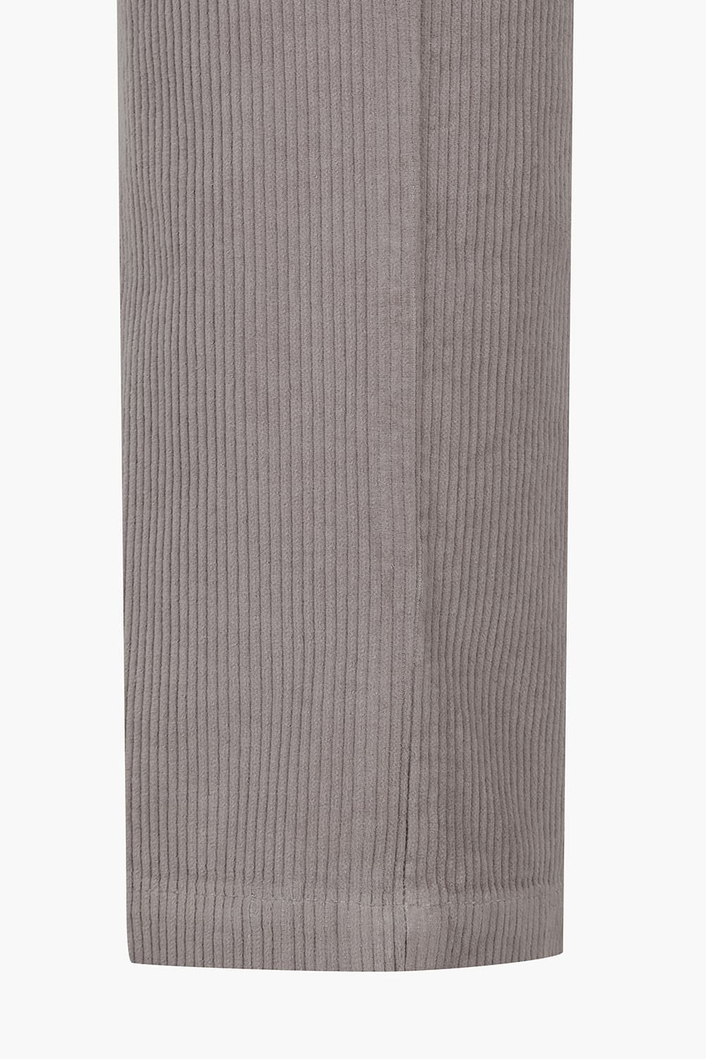 코튼 코듀로이 스트레이트 라이트그레이 팬츠