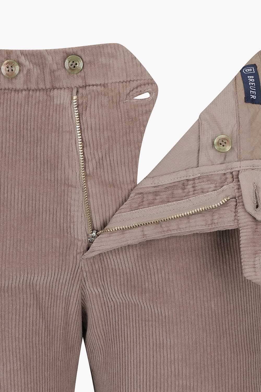 코튼 코듀로이 스트레이트 다크핑크 팬츠