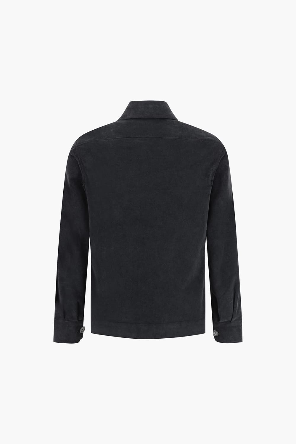 코튼 코듀로이 셔츠형 다크네이비 캐주얼 자켓