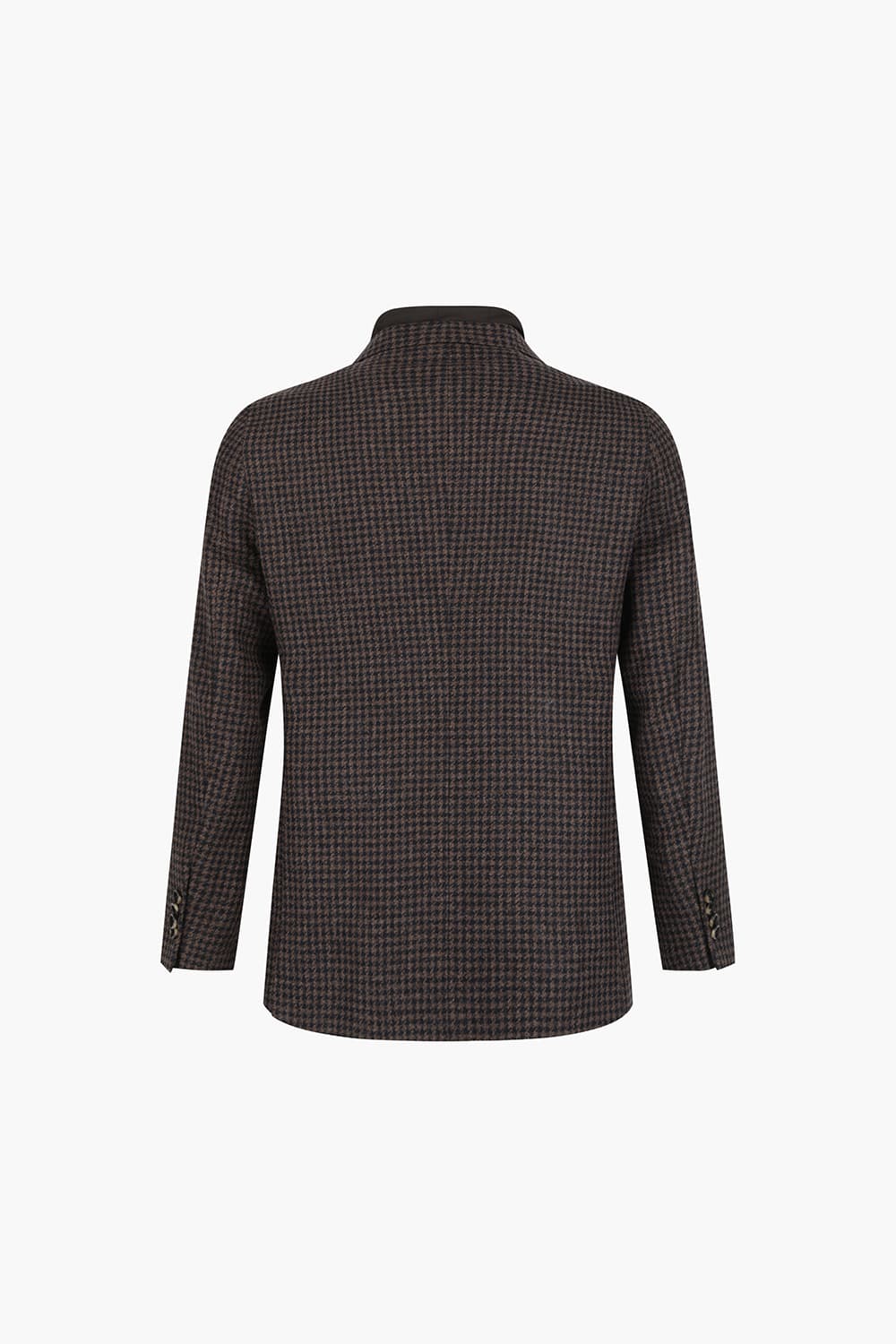 알파카 울 베이직 다크브라운 테일러드 자켓