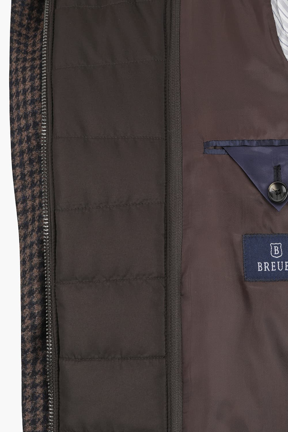 알파카 울 베이직 다크브라운 테일러드 자켓