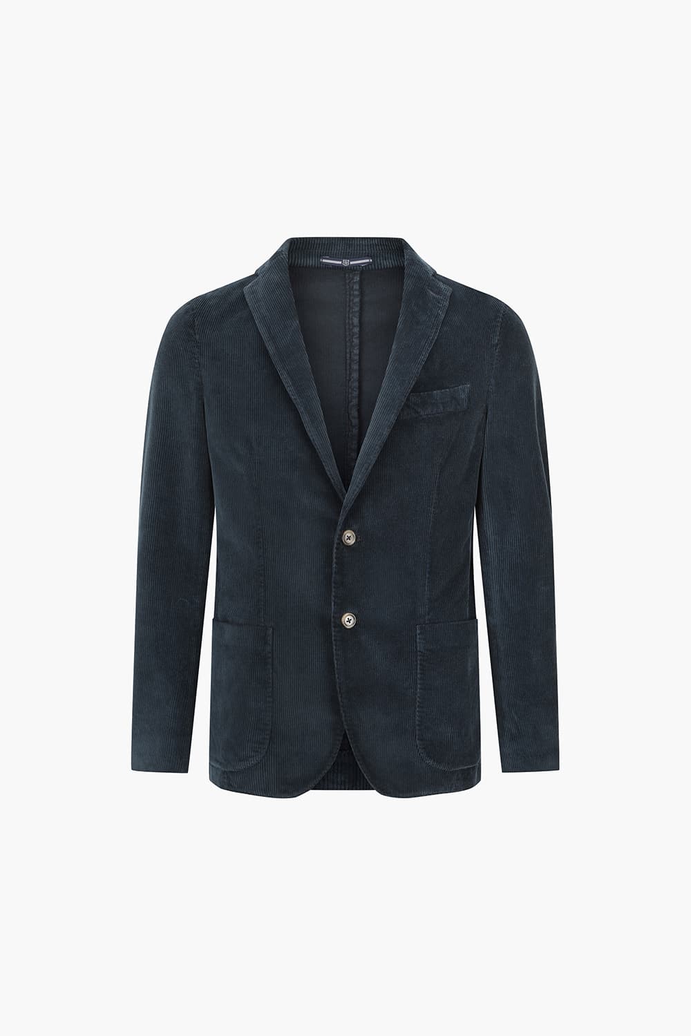 코튼 코듀로이 다크네이비 테일러드 자켓