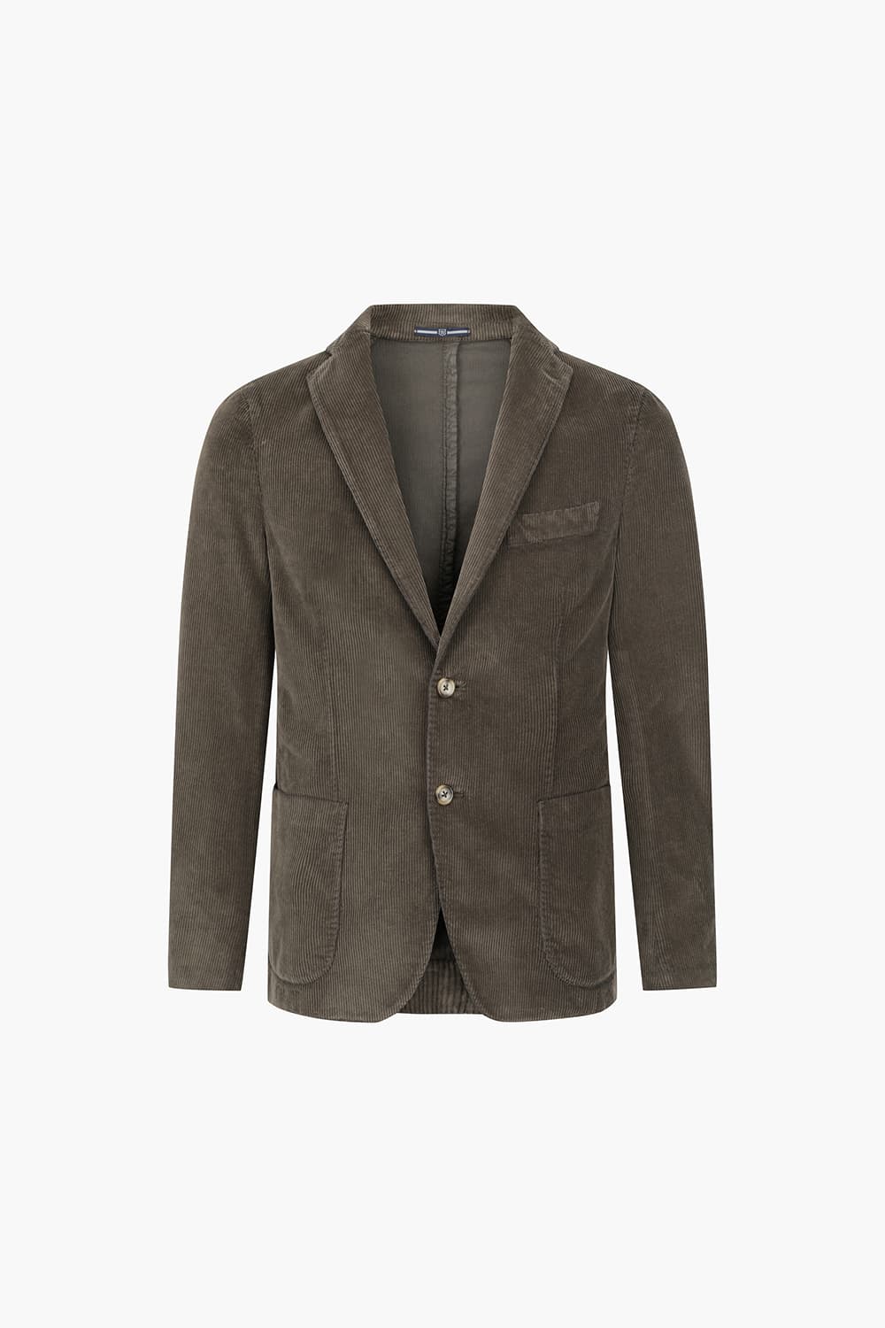 코튼 코듀로이 다크브라운 테일러드 자켓