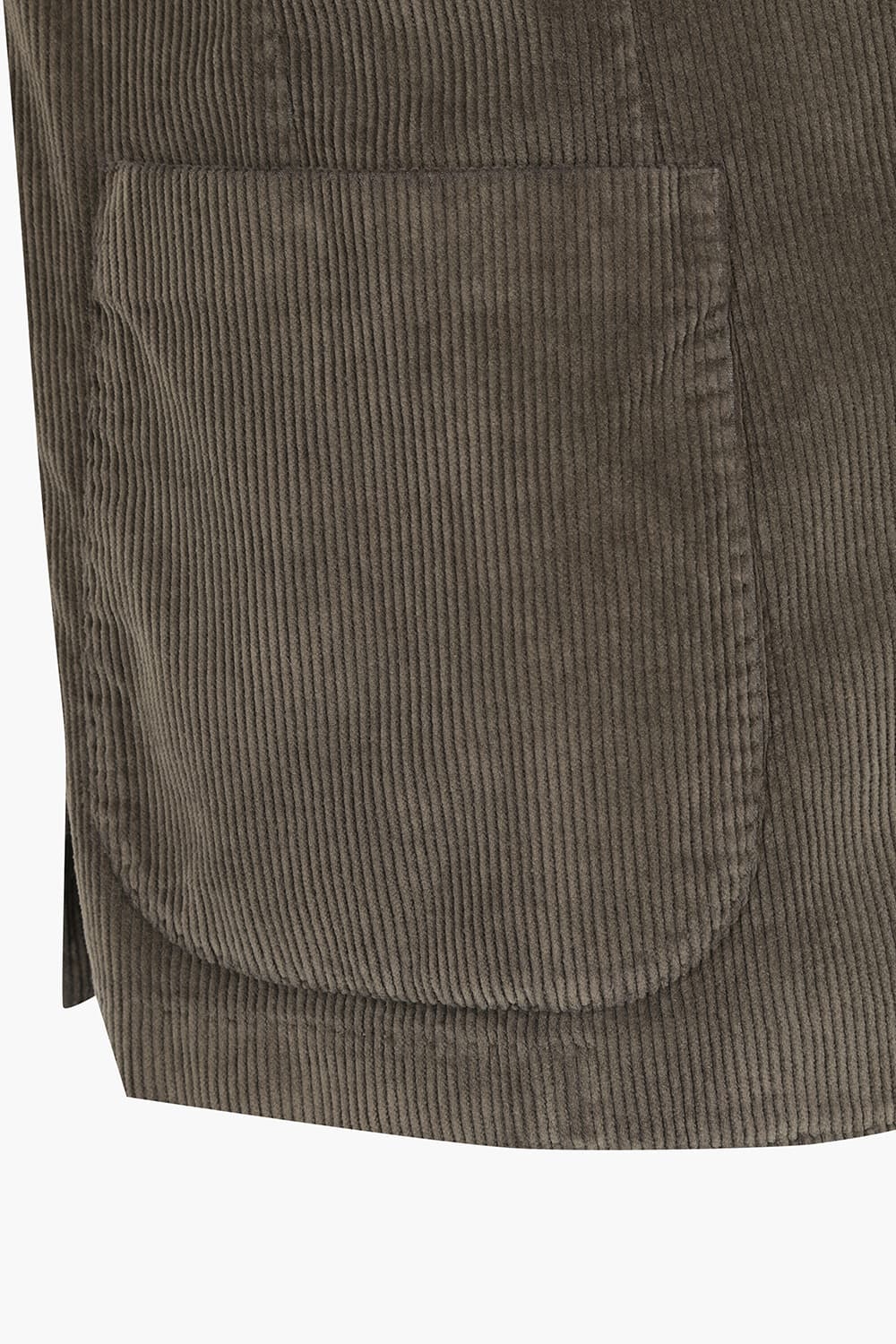 코튼 코듀로이 다크브라운 테일러드 자켓