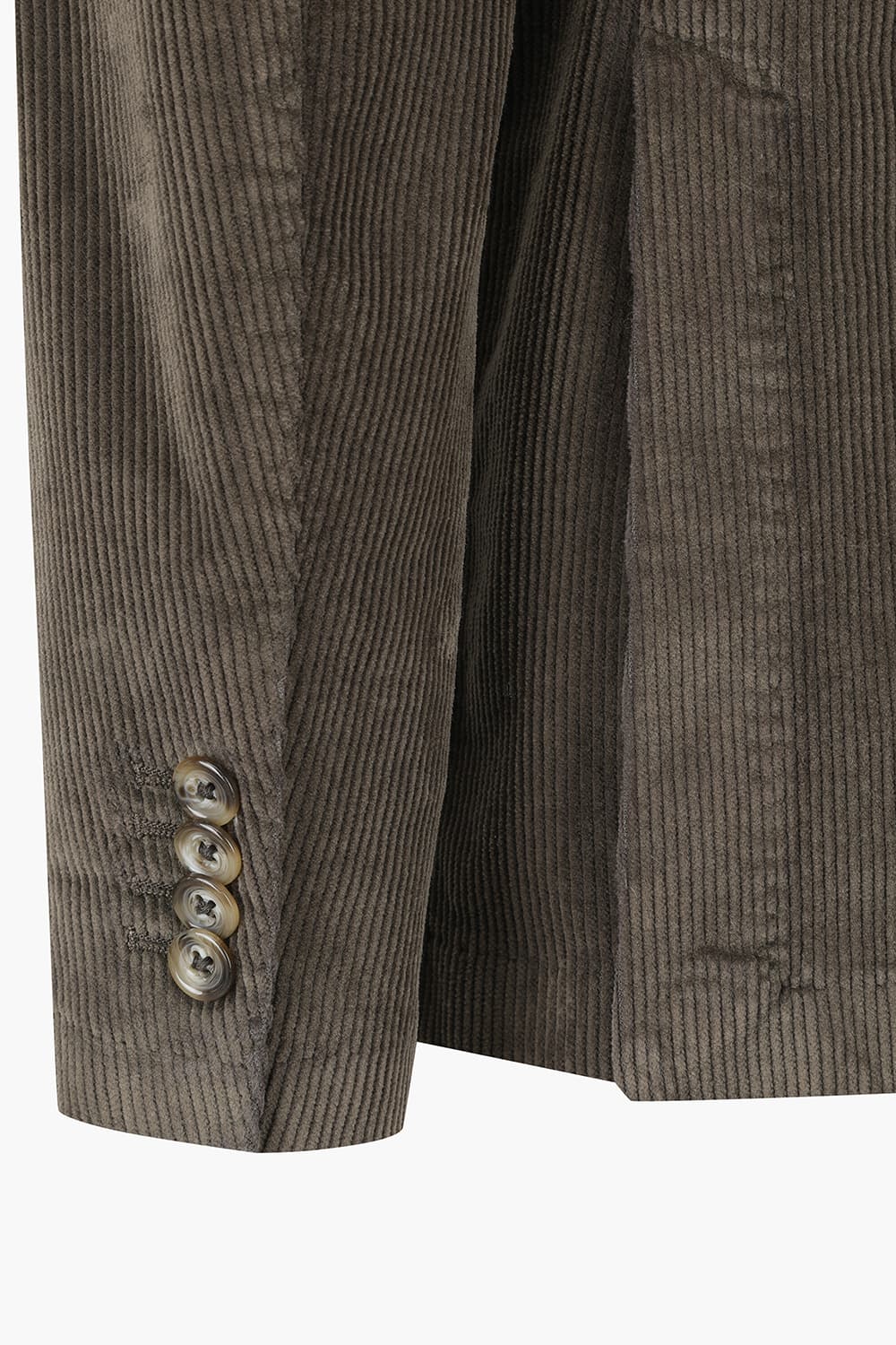 코튼 코듀로이 다크브라운 테일러드 자켓