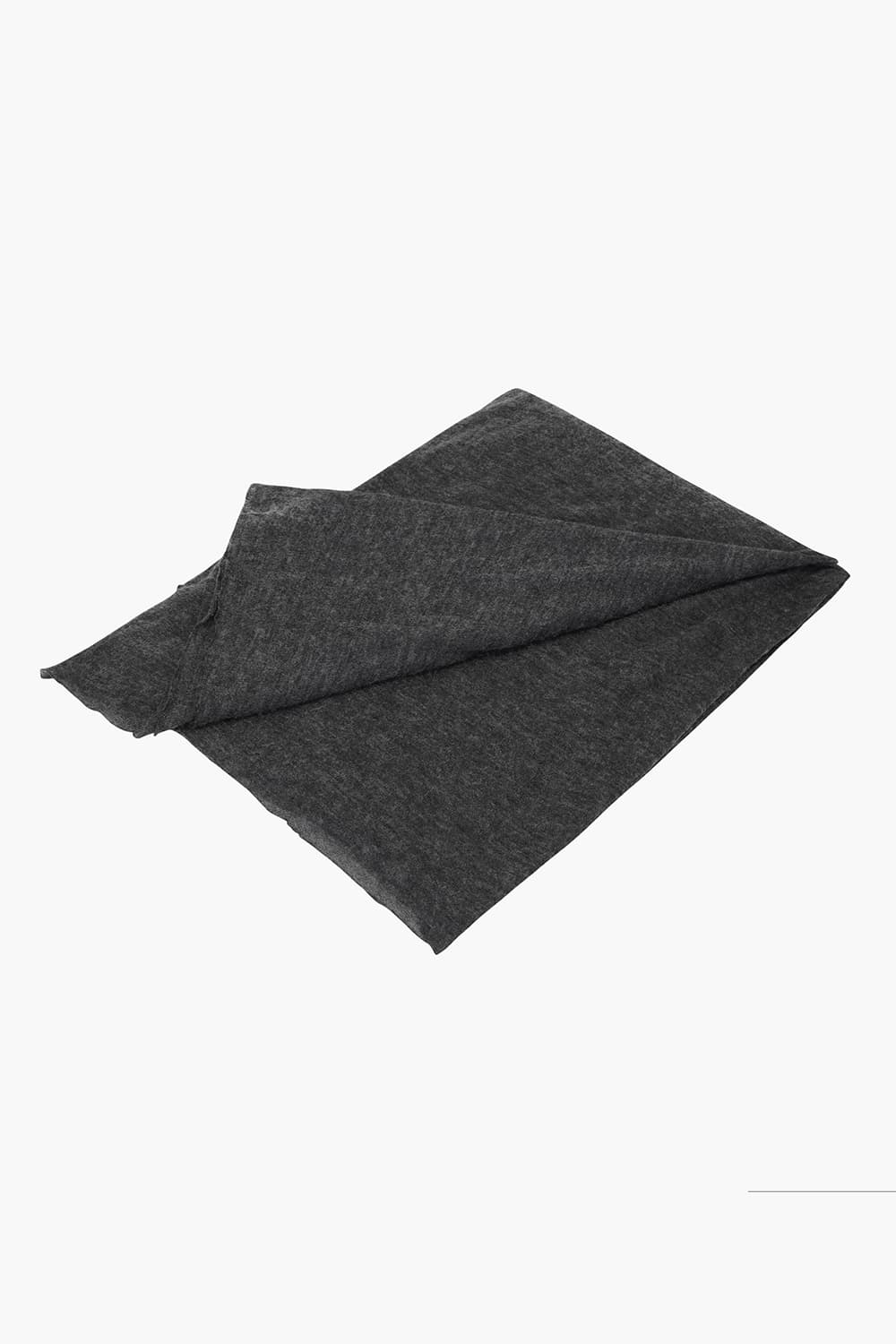 캐시미어 실크 베이직 차콜그레이 머플러