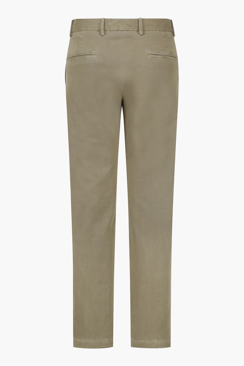 코튼 슬림 브라운 캐주얼 팬츠