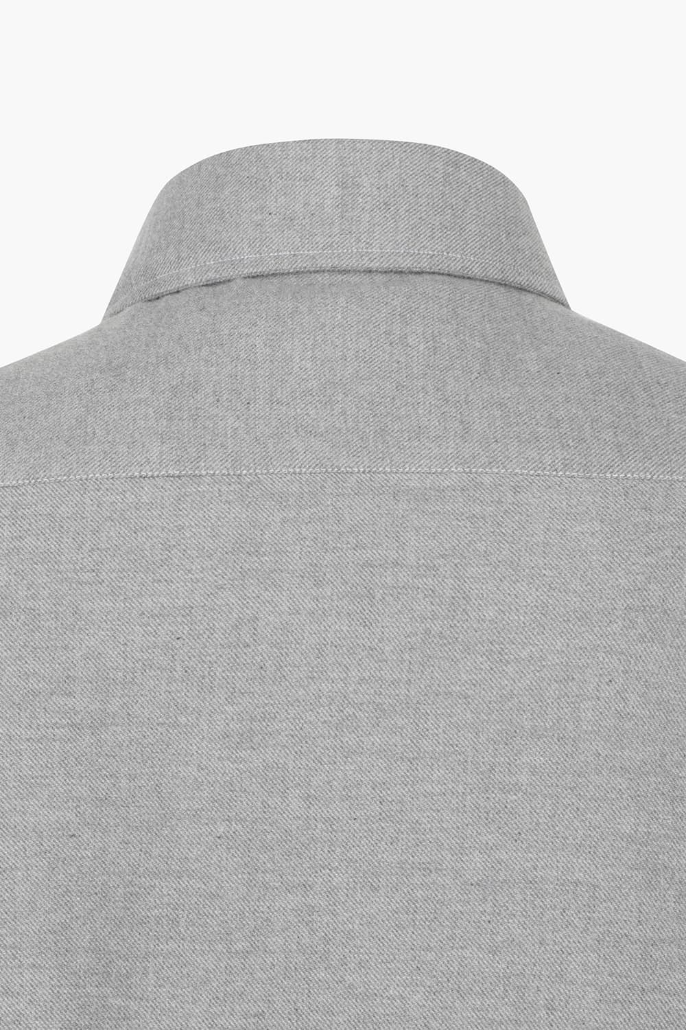 코튼 베이직 그레이 셔츠