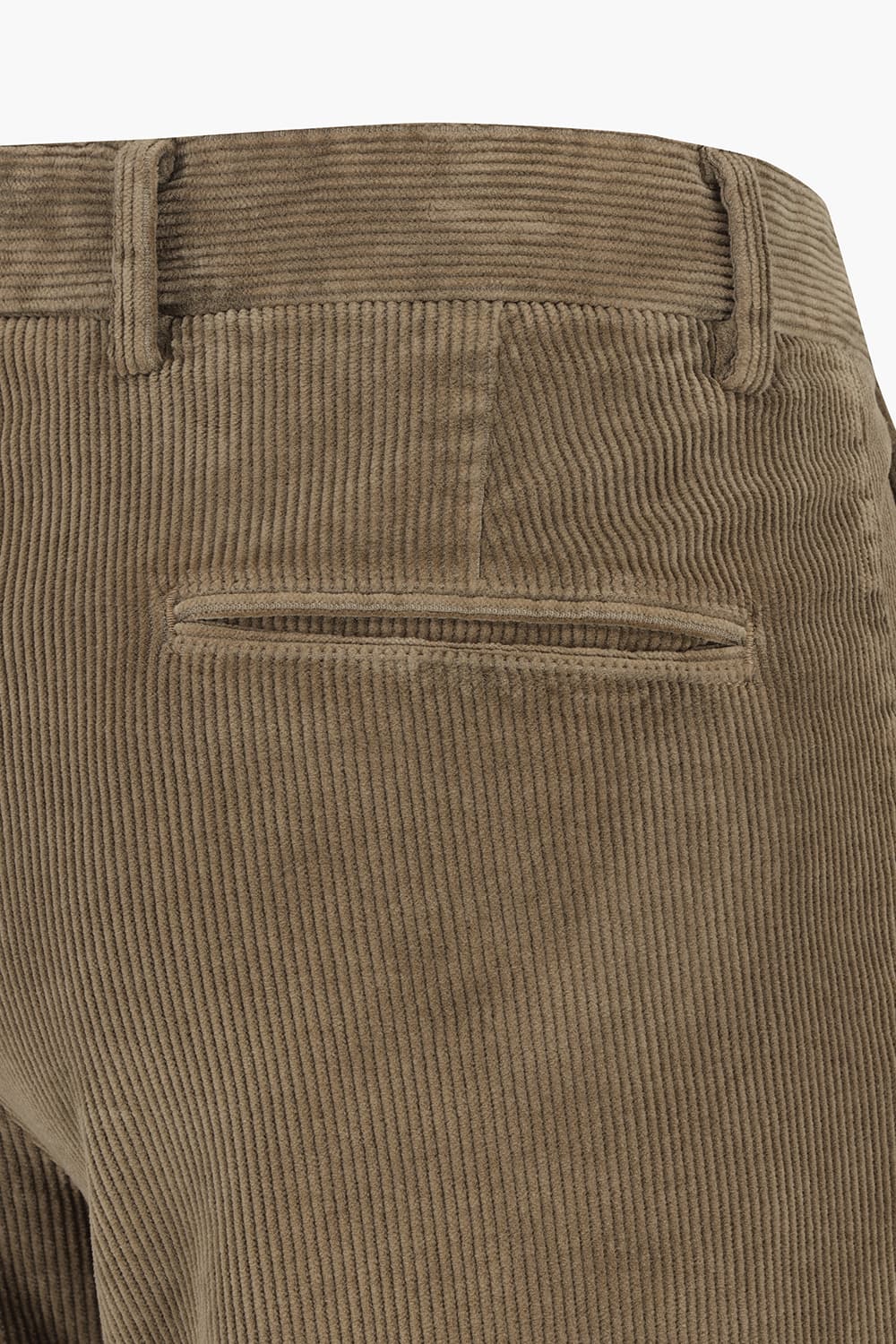 코튼 코듀로이 스트레이트 브라운 팬츠