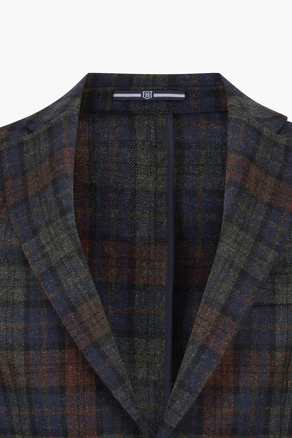 울 다크네이비 테일러드 자켓