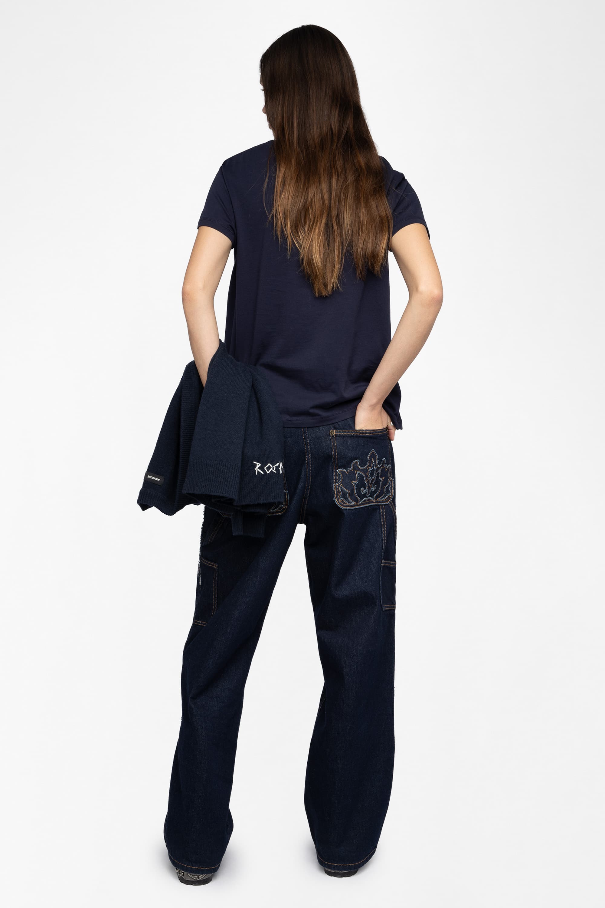 Walk Heart Strass T-Shirt