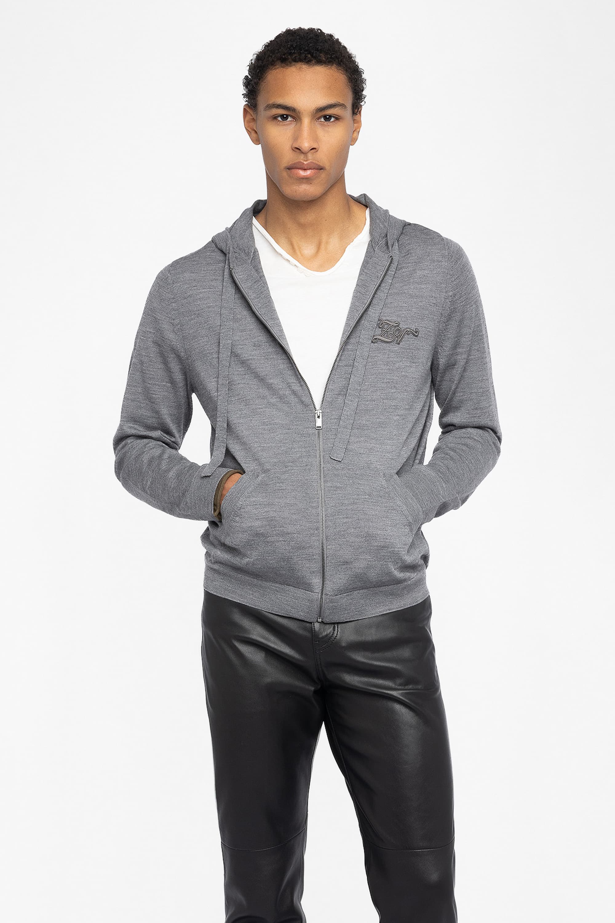 Clash Wool Cardigan