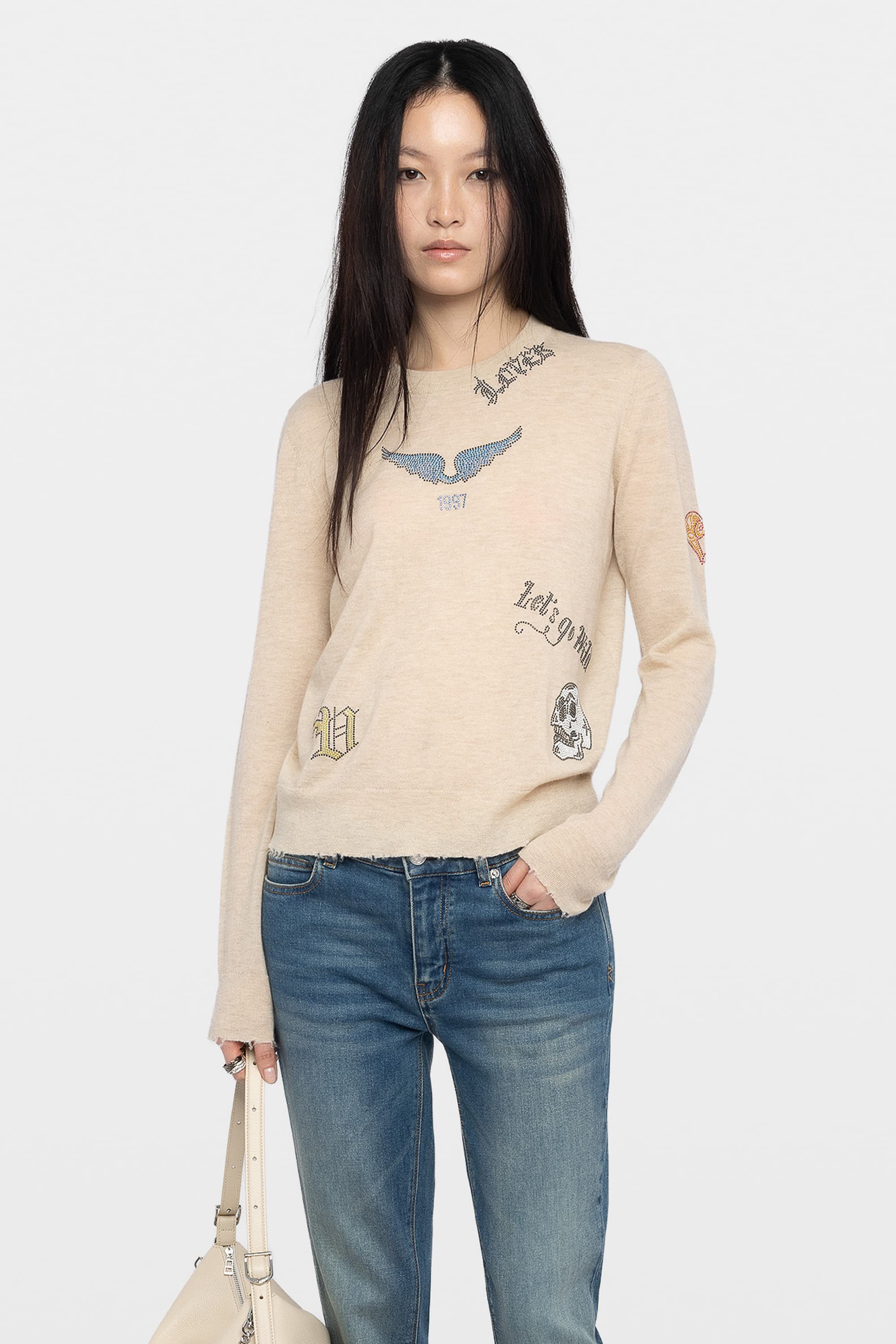 Miss Strass Cashmere Knit