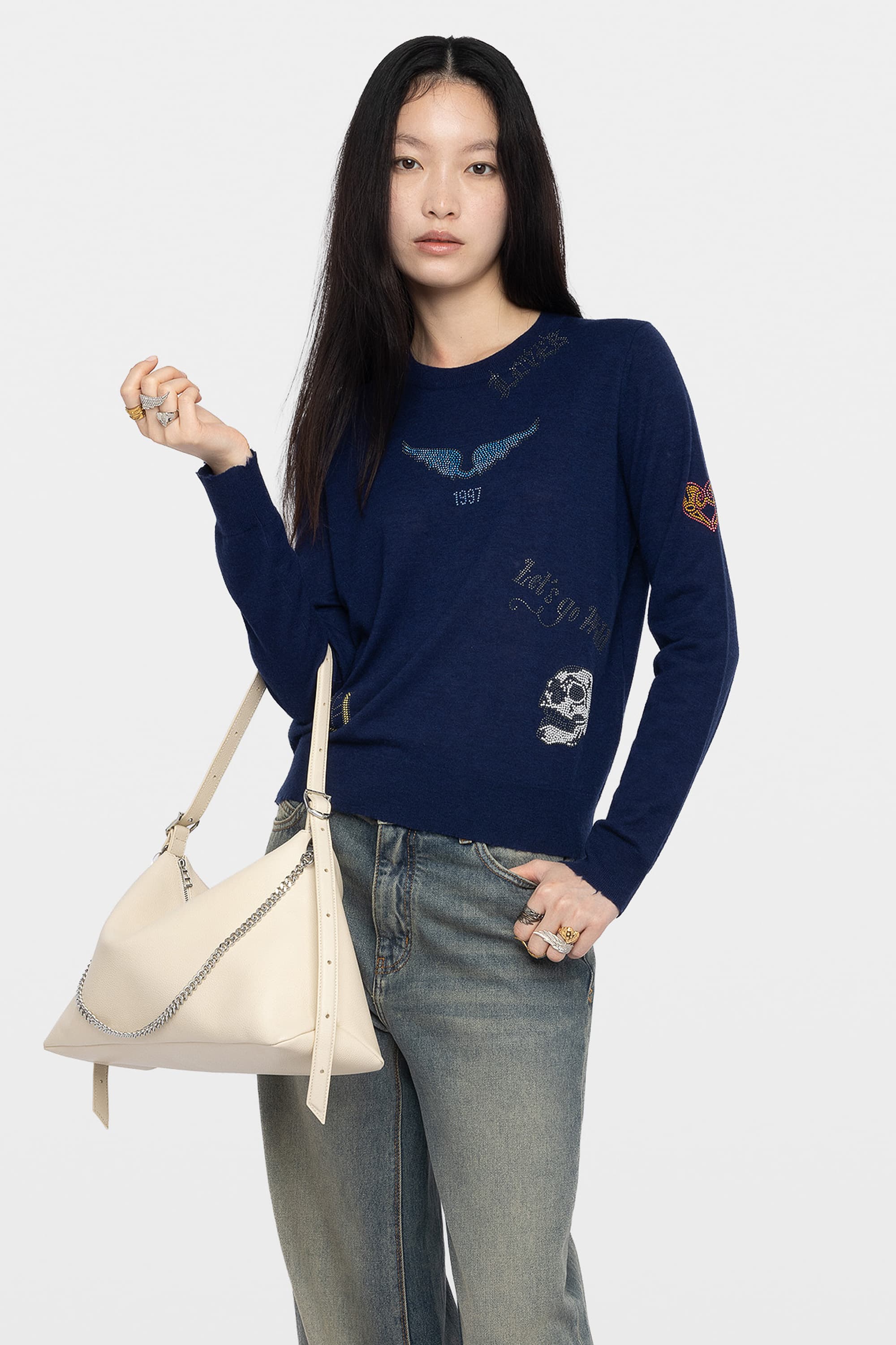 Miss Strass Cashmere Knit