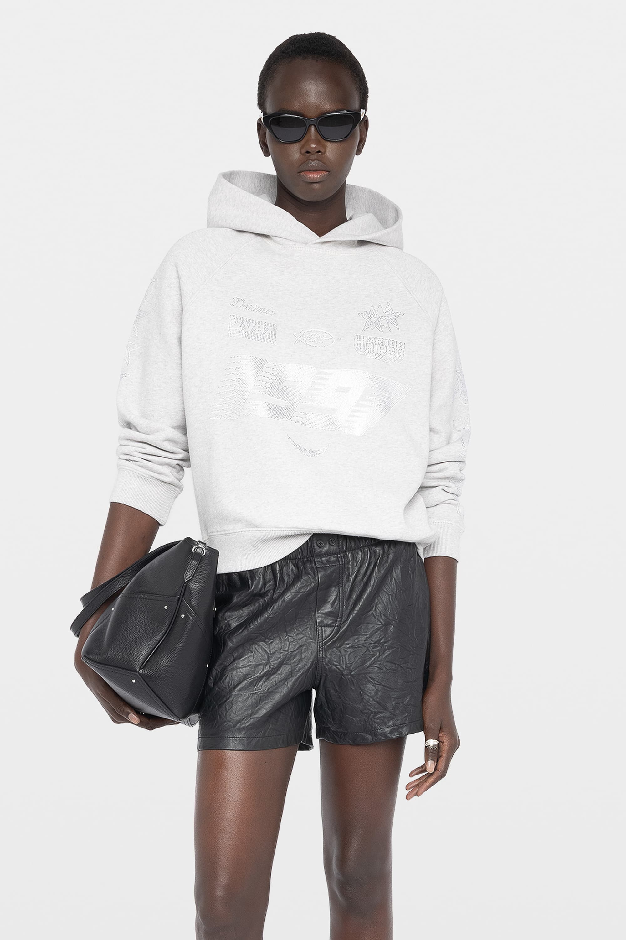 Georgys Strass Hoodie