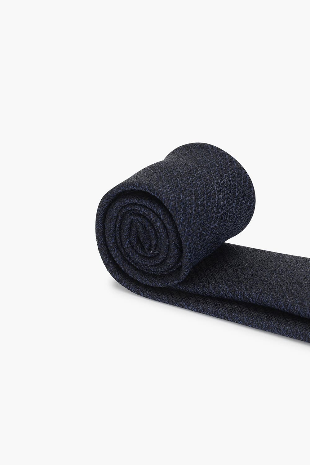 조직 솔리드 삼색 자수 254 넥타이 네이비 TE6SM62KA254TNY