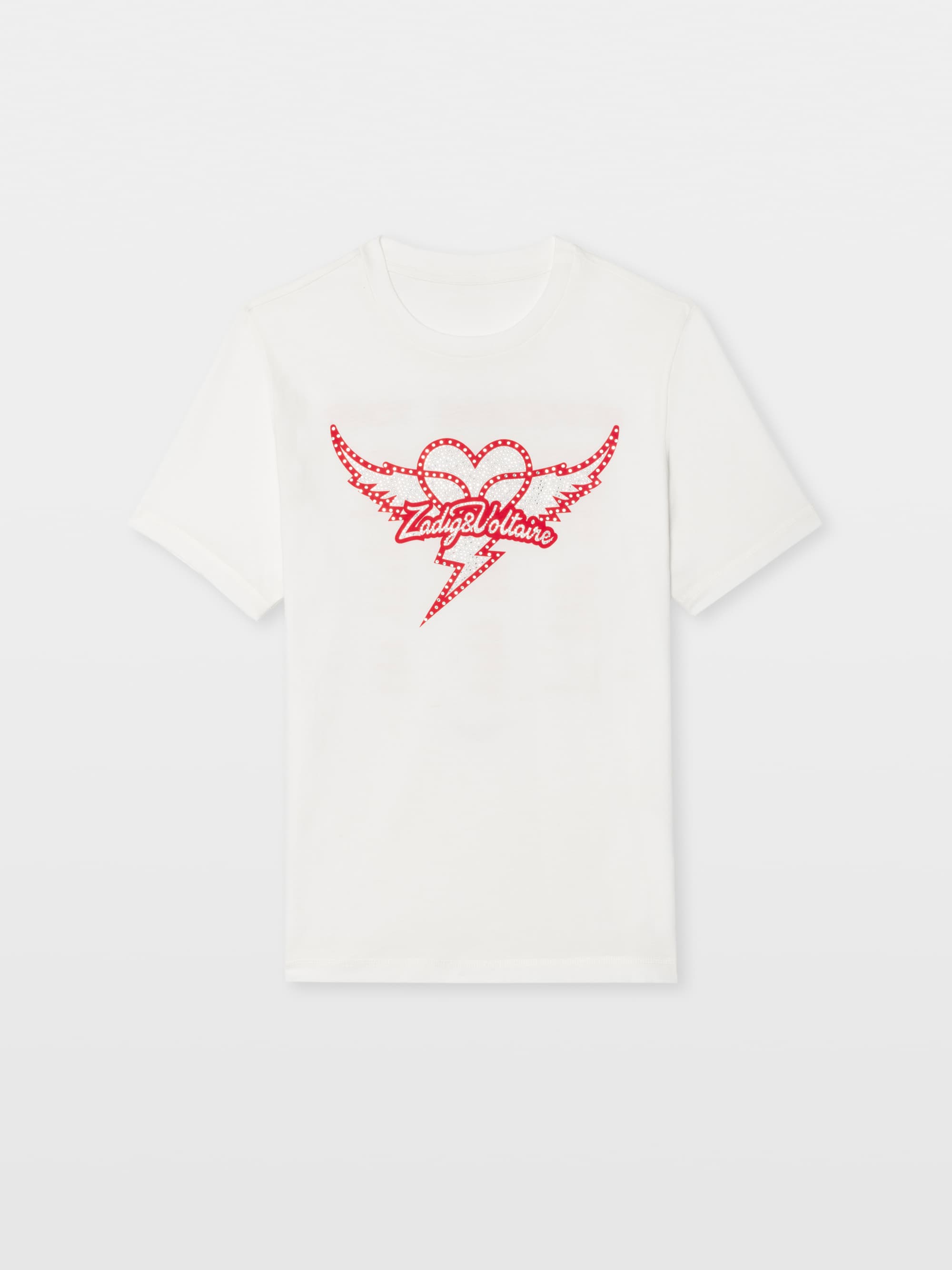 Edwin Heart Wings Strass T-Shirt