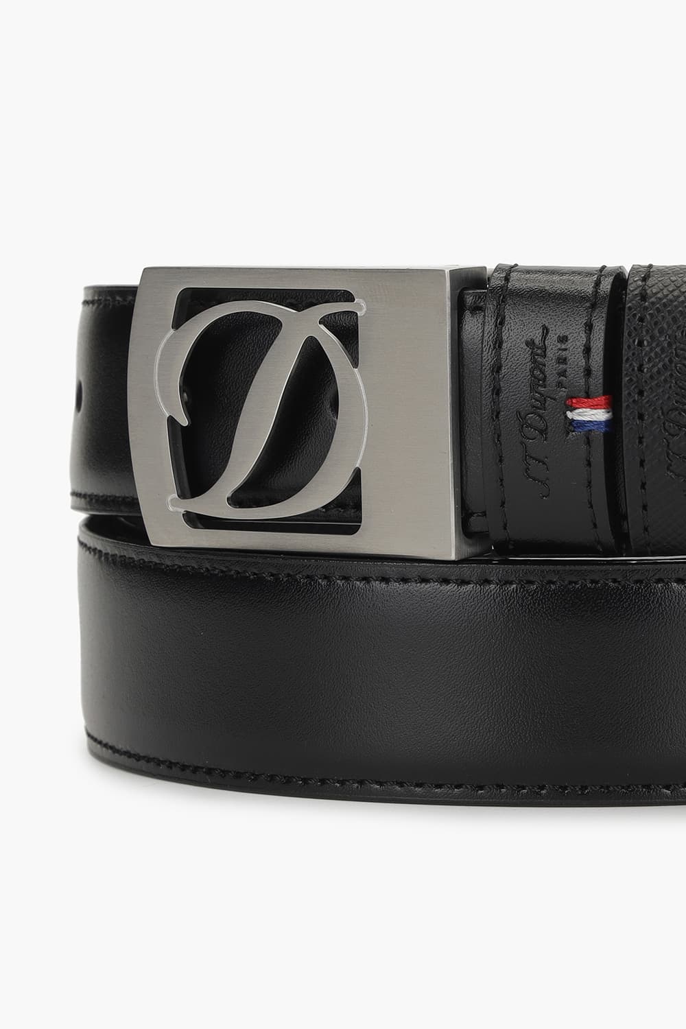 26 D로고 박스 버클 실버 30mm 벨트 블랙스무스/블랙사피아노 CJ8302001KR