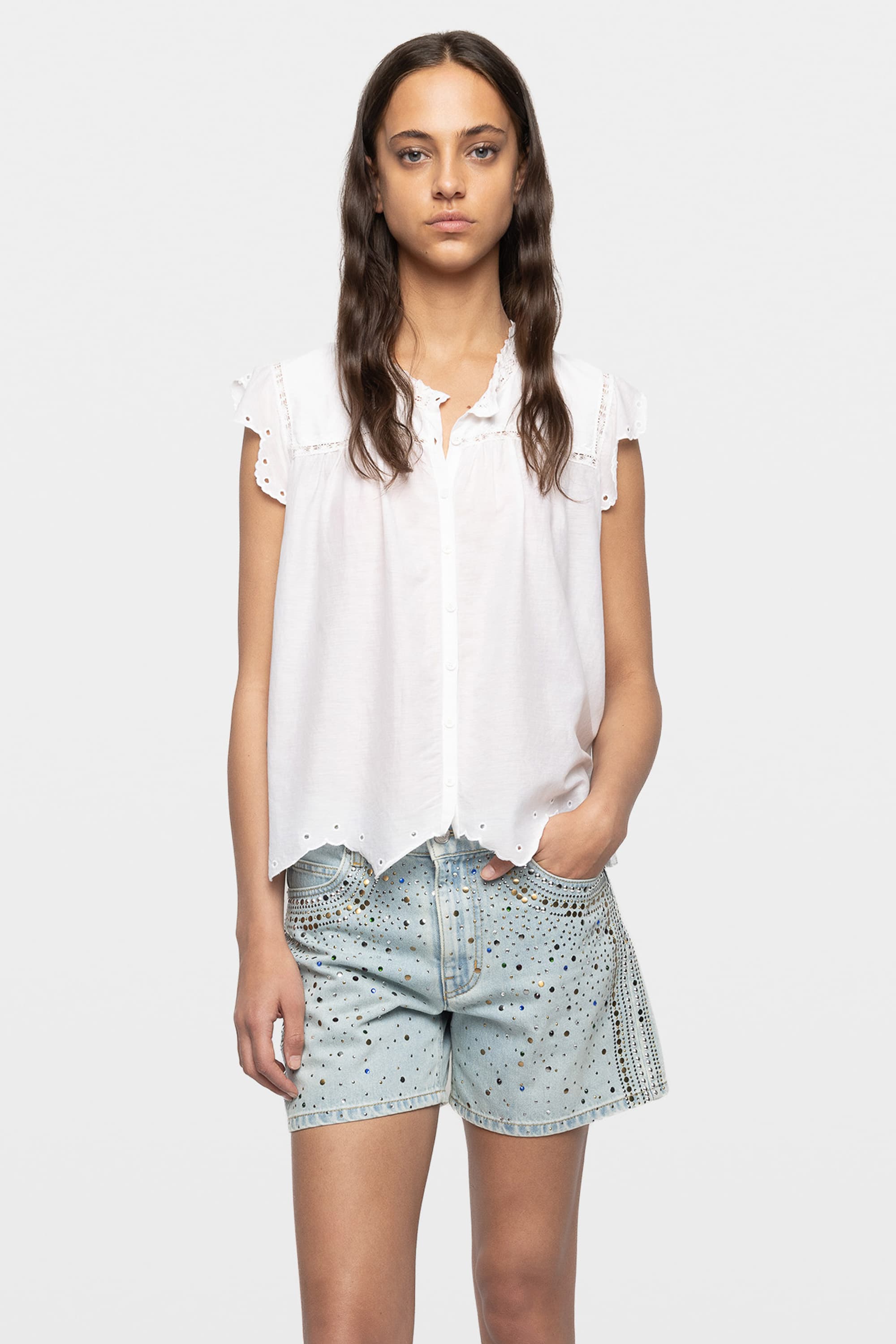 Tika Tomboy Blouse
