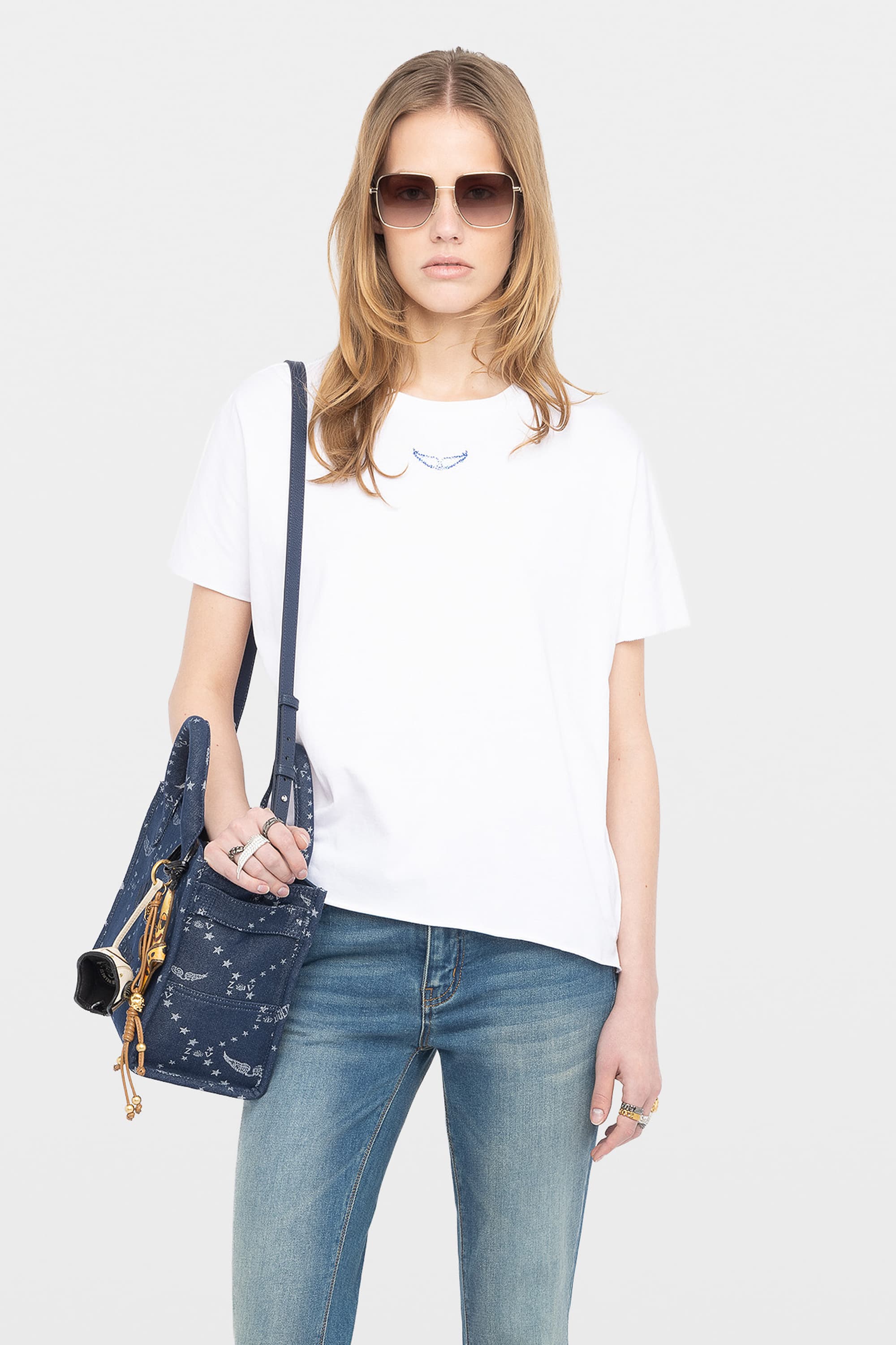Tommer Wing Strass T-Shirt