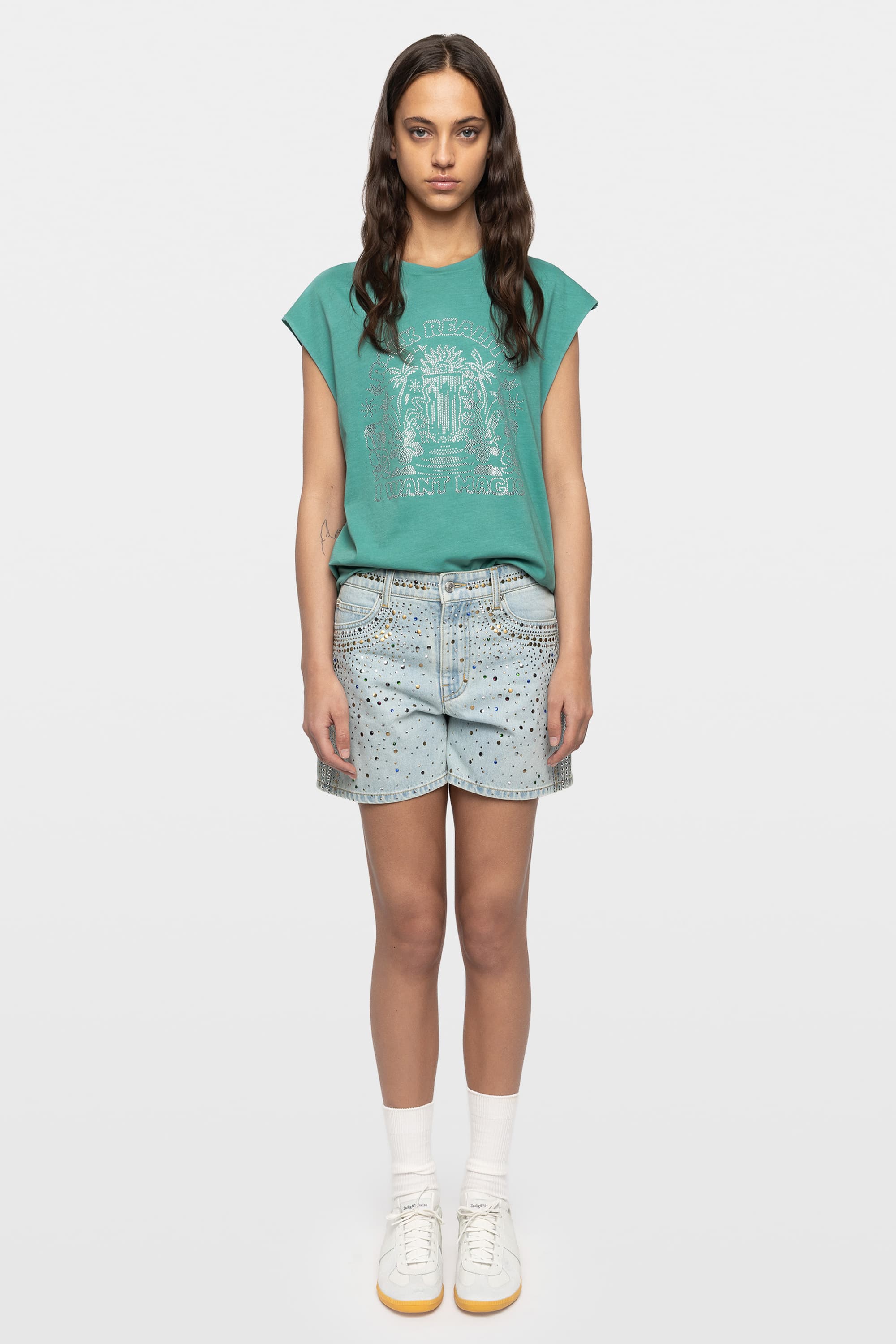 Cloe Strass T-shirt