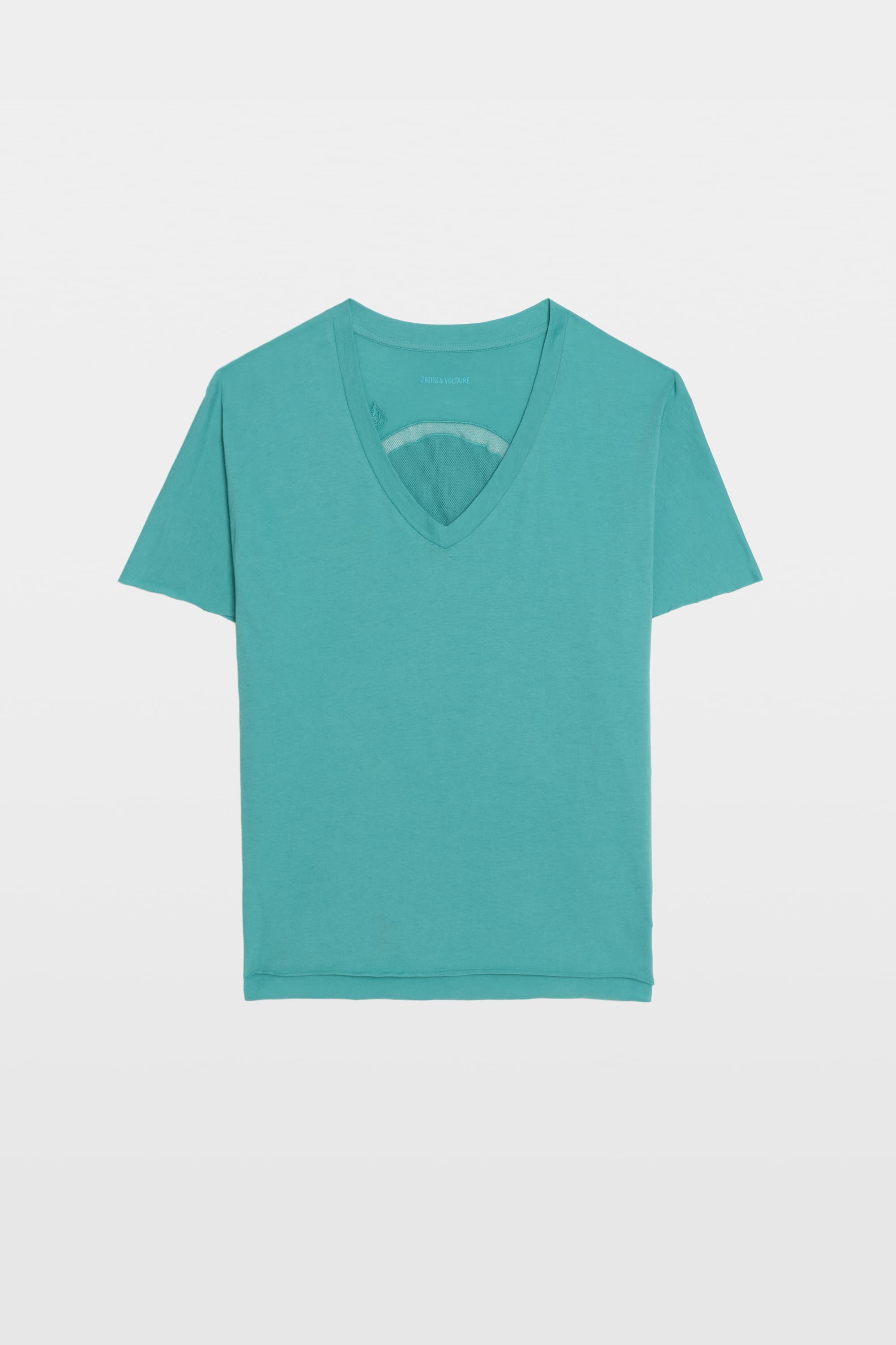 Tommer Skull Fishnet T-shirt