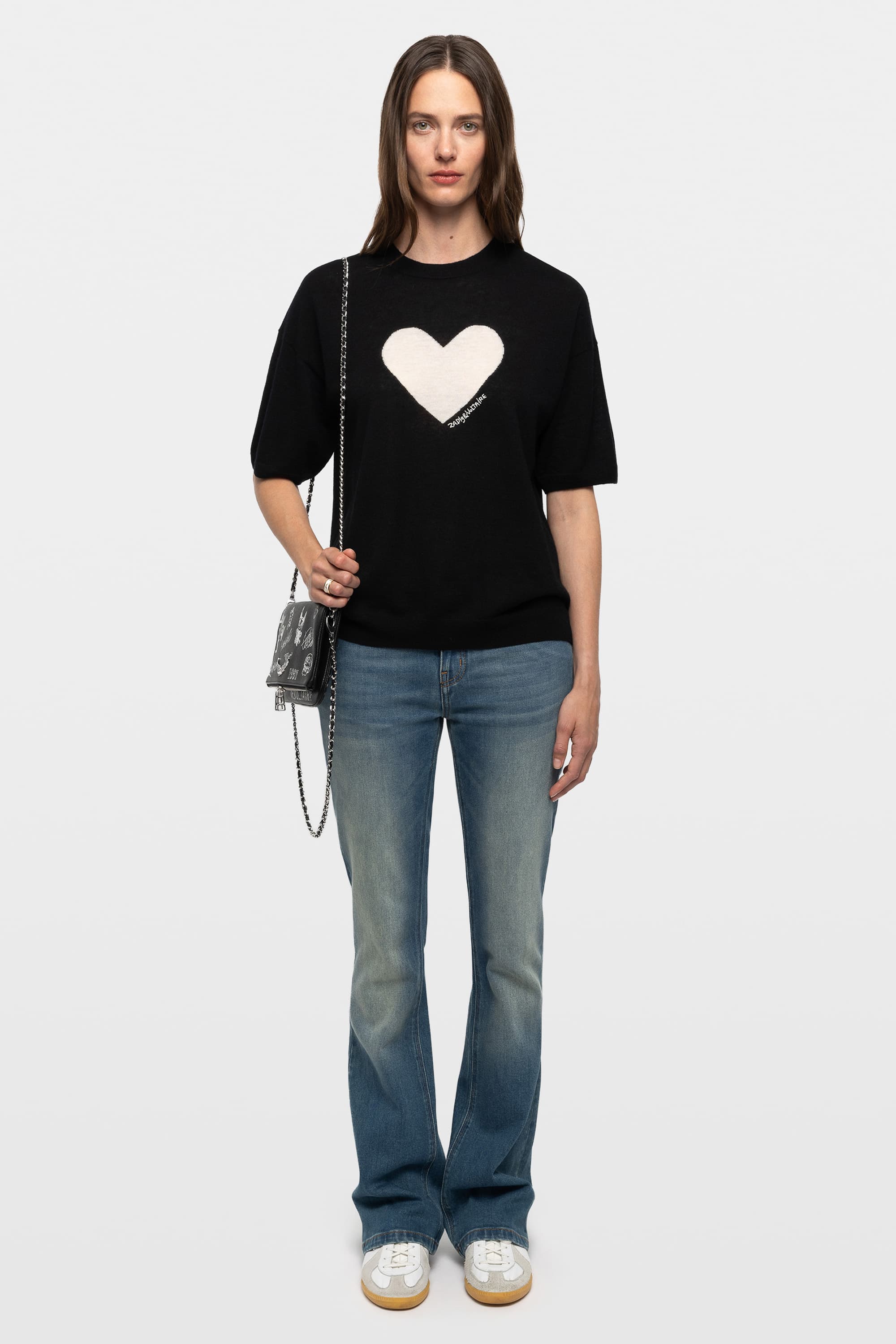 Idaz Heart Cashmere Knit