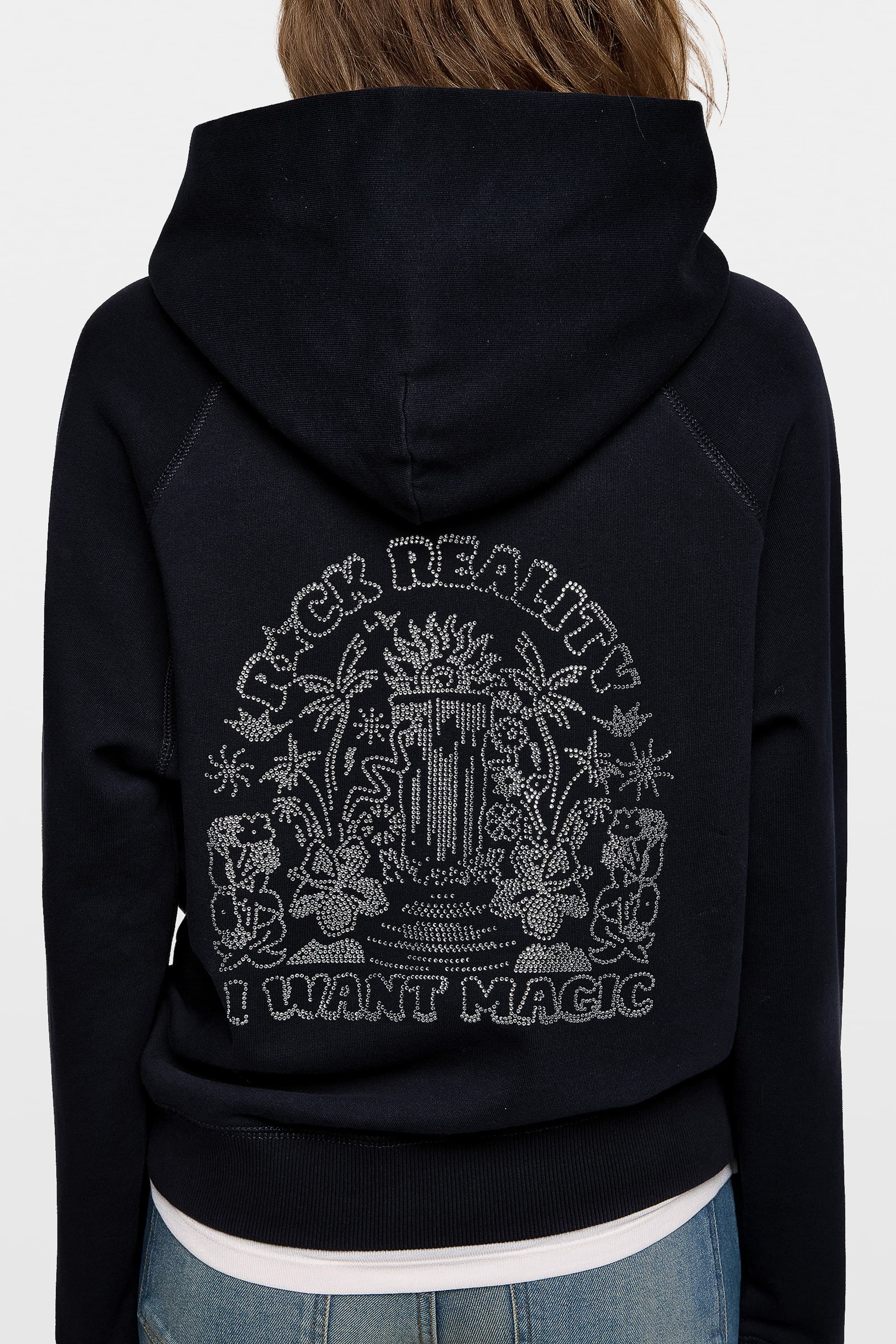 Georgy Wing Strass Hoodie