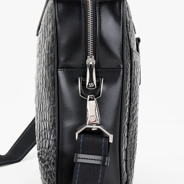 라인D 크로코 댄디 도큐먼트홀더 블랙 CG181063Z