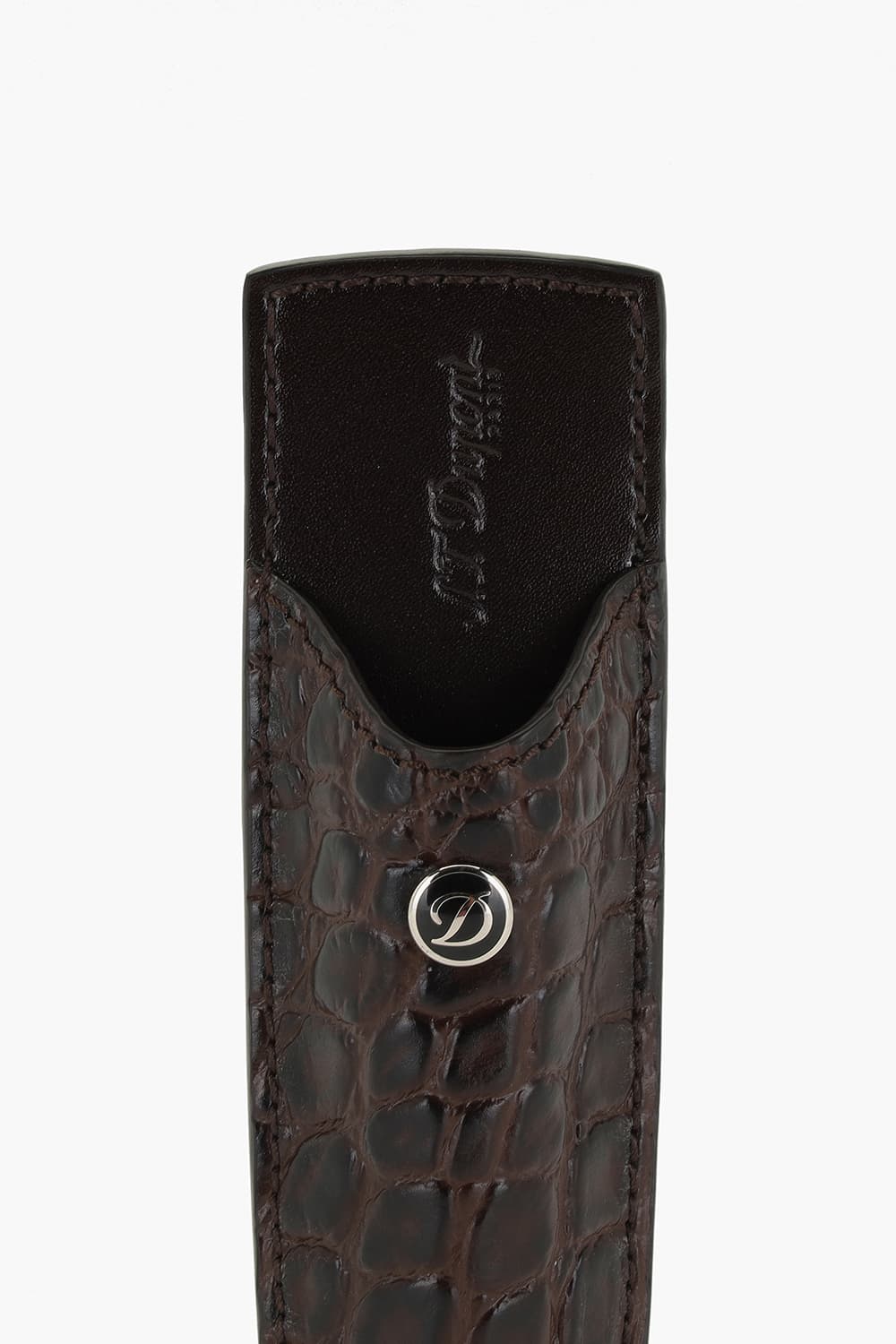 DANDY 엘리제 악어패턴 펜슬롯 브라운 CI180161Z