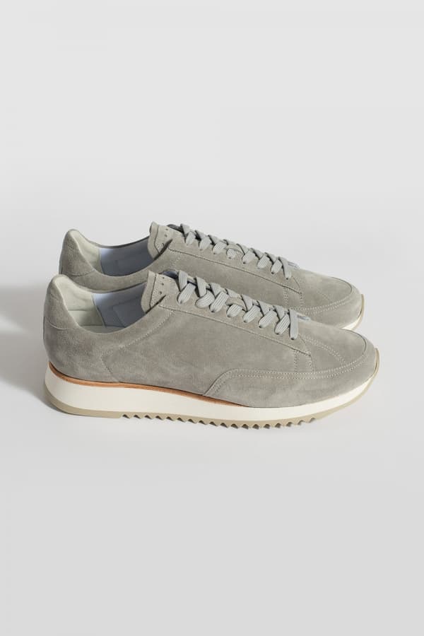 CABOURG 소가죽 스웨이드 스니커즈 SSCAB006