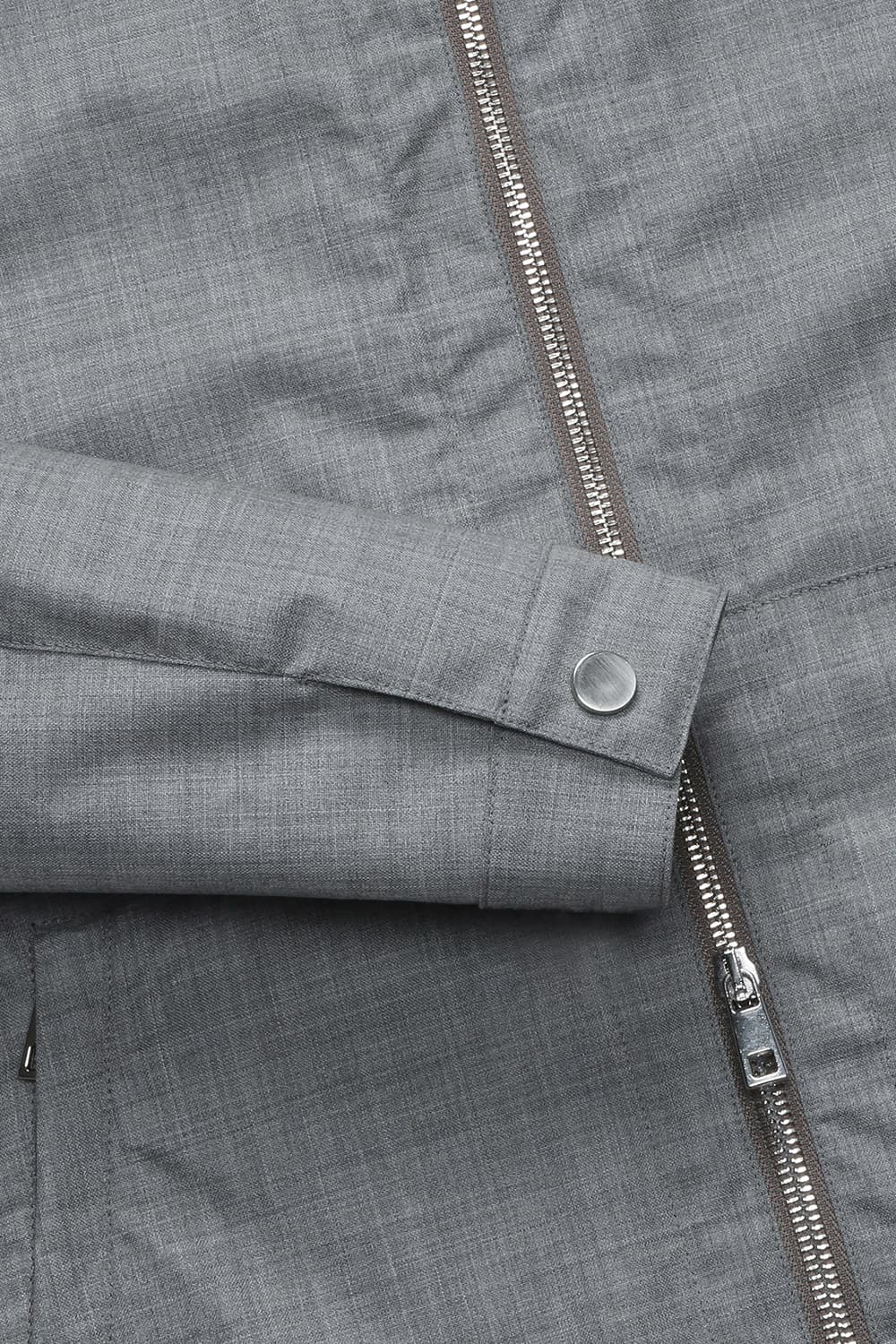 썸머 울 혼방 후드 집업 점퍼 53T4029012